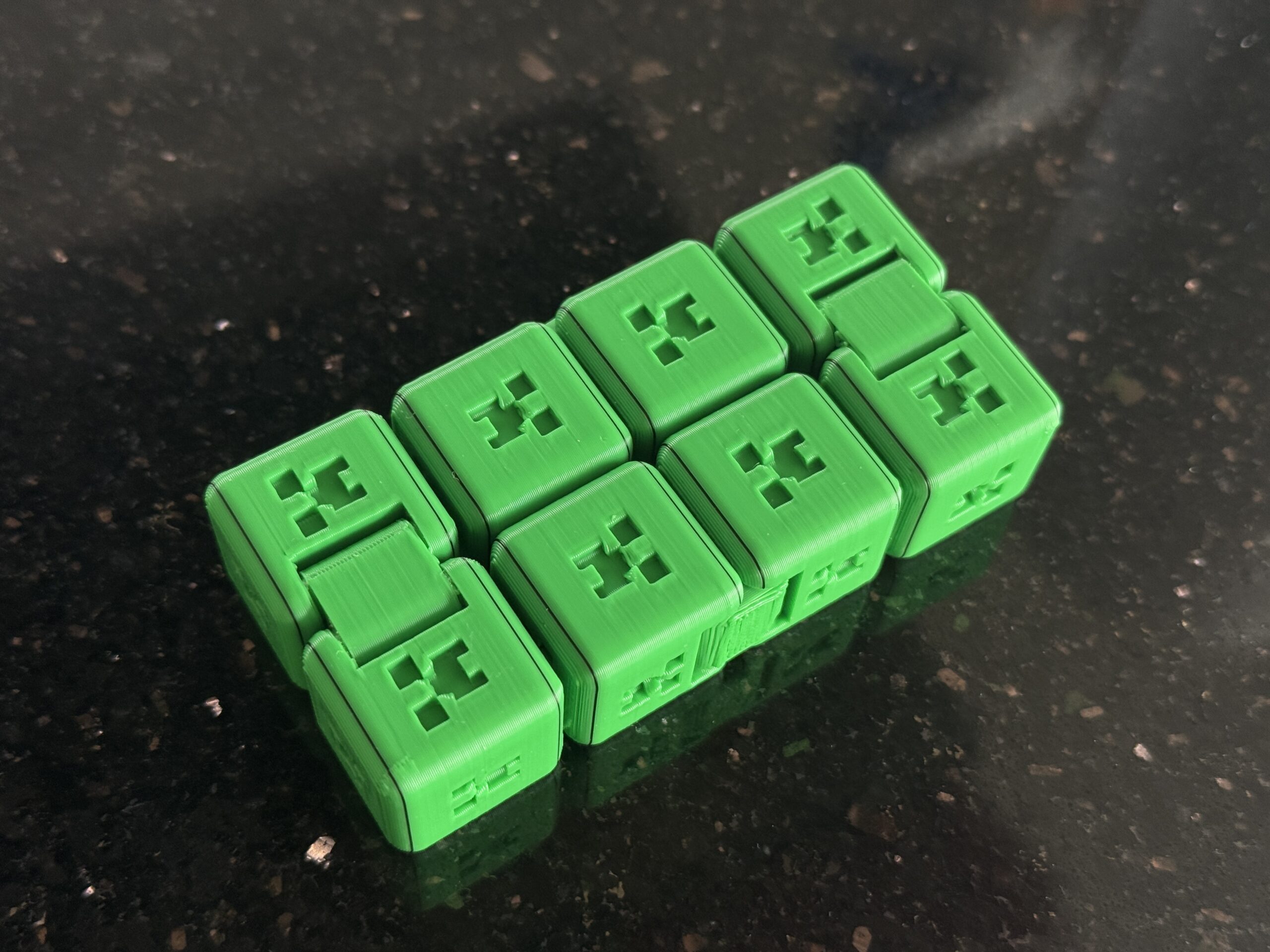 Kostka Nieskończoności – Creeper Edition | Fidget & Antystresowa Zabawa, Minecraft - obrazek 5