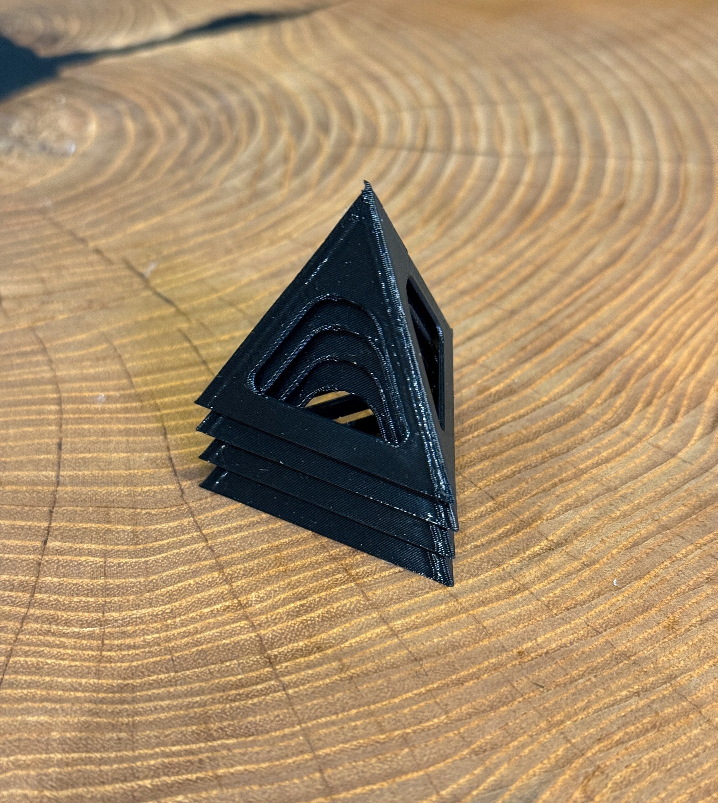 Podstawki malarskie piramidki zestaw 4 szt // stojaki lakiernicze - obrazek 5