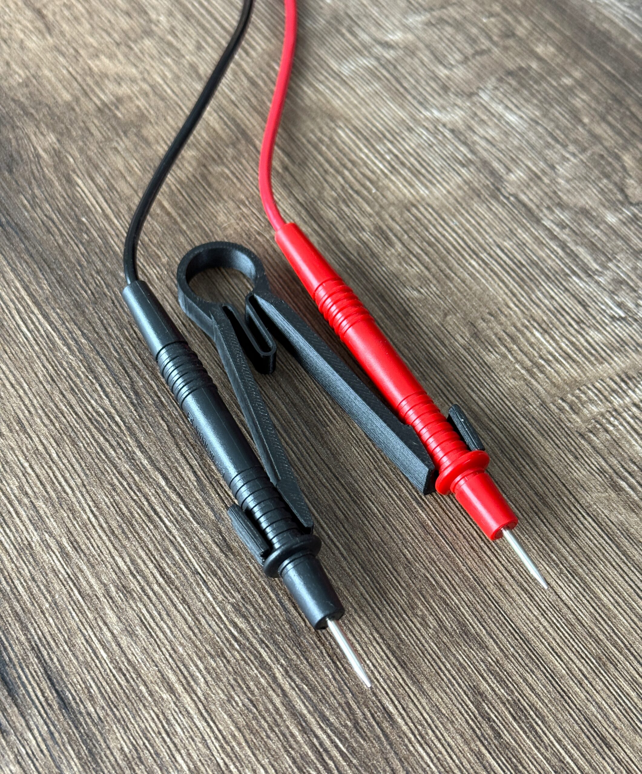 Pęseta, uchwyt do sond pomiarowych multimetru / miernika 9 mm - obrazek 10