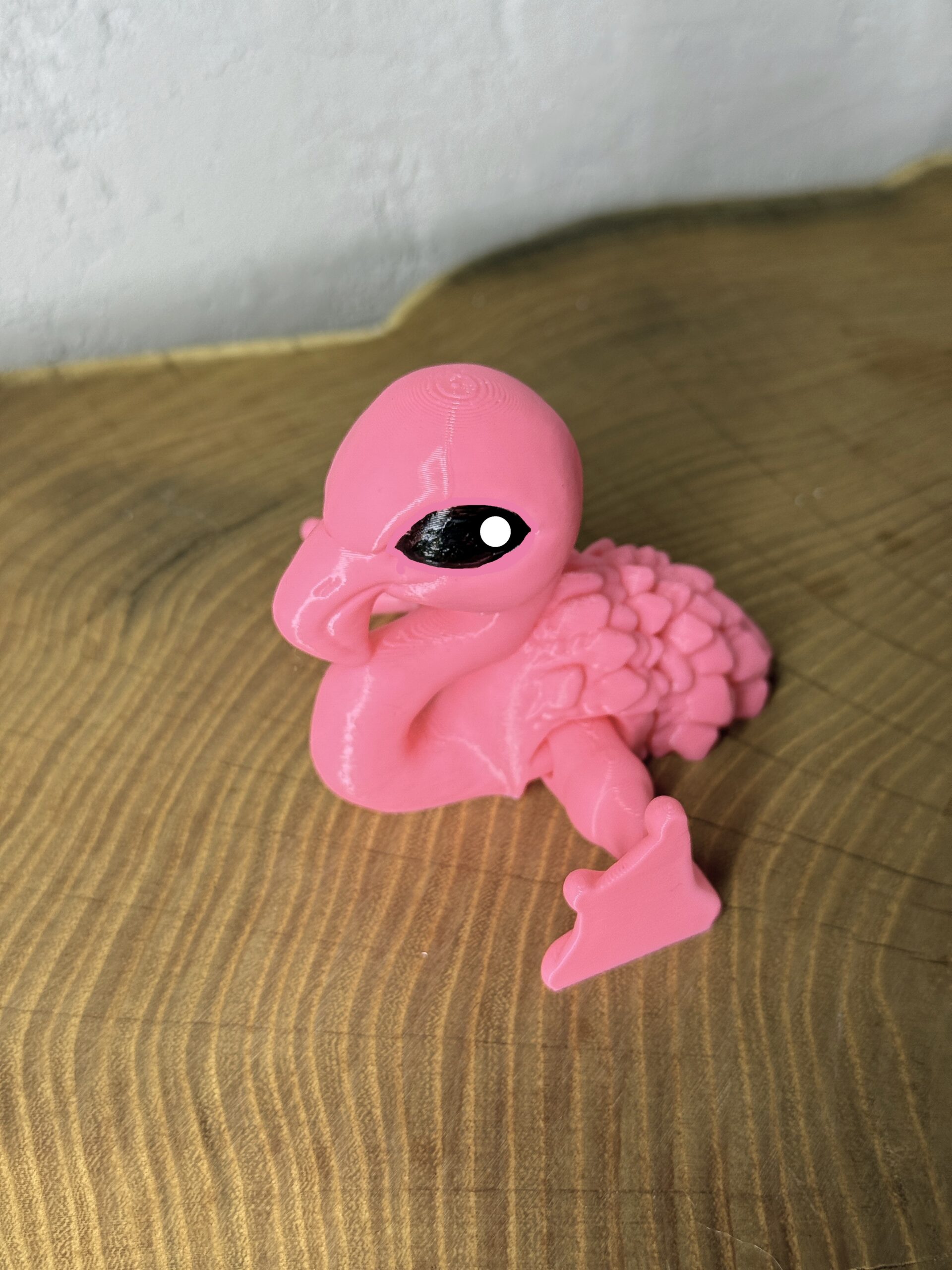 Flaming 3D – unikalna ruchoma figurka, prezent, ręczne malowanie (Kopia) - obrazek 10