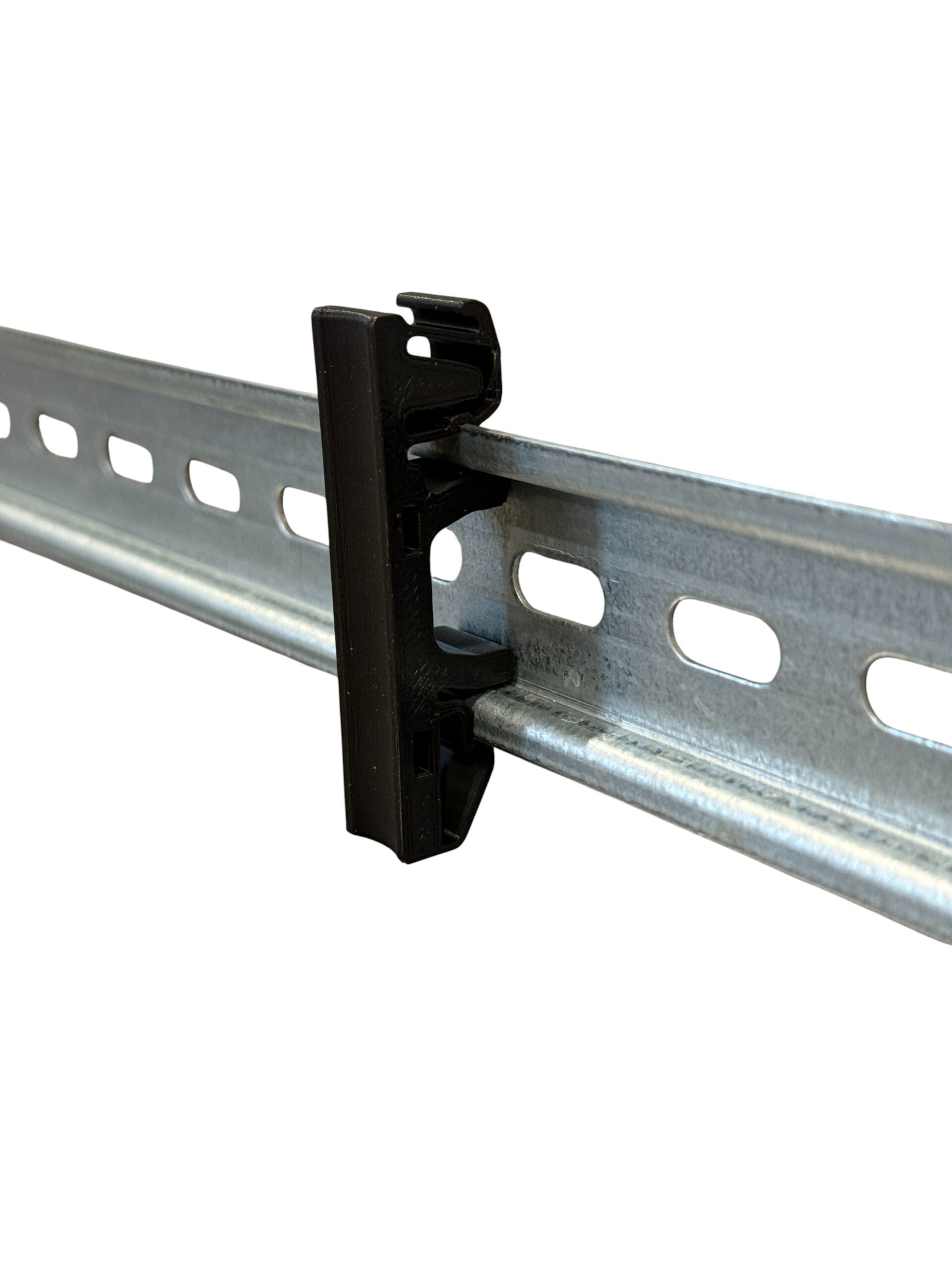 Uchwyt, prowadnica kabla na szynę DIN 35 mm – grubość 10 mm