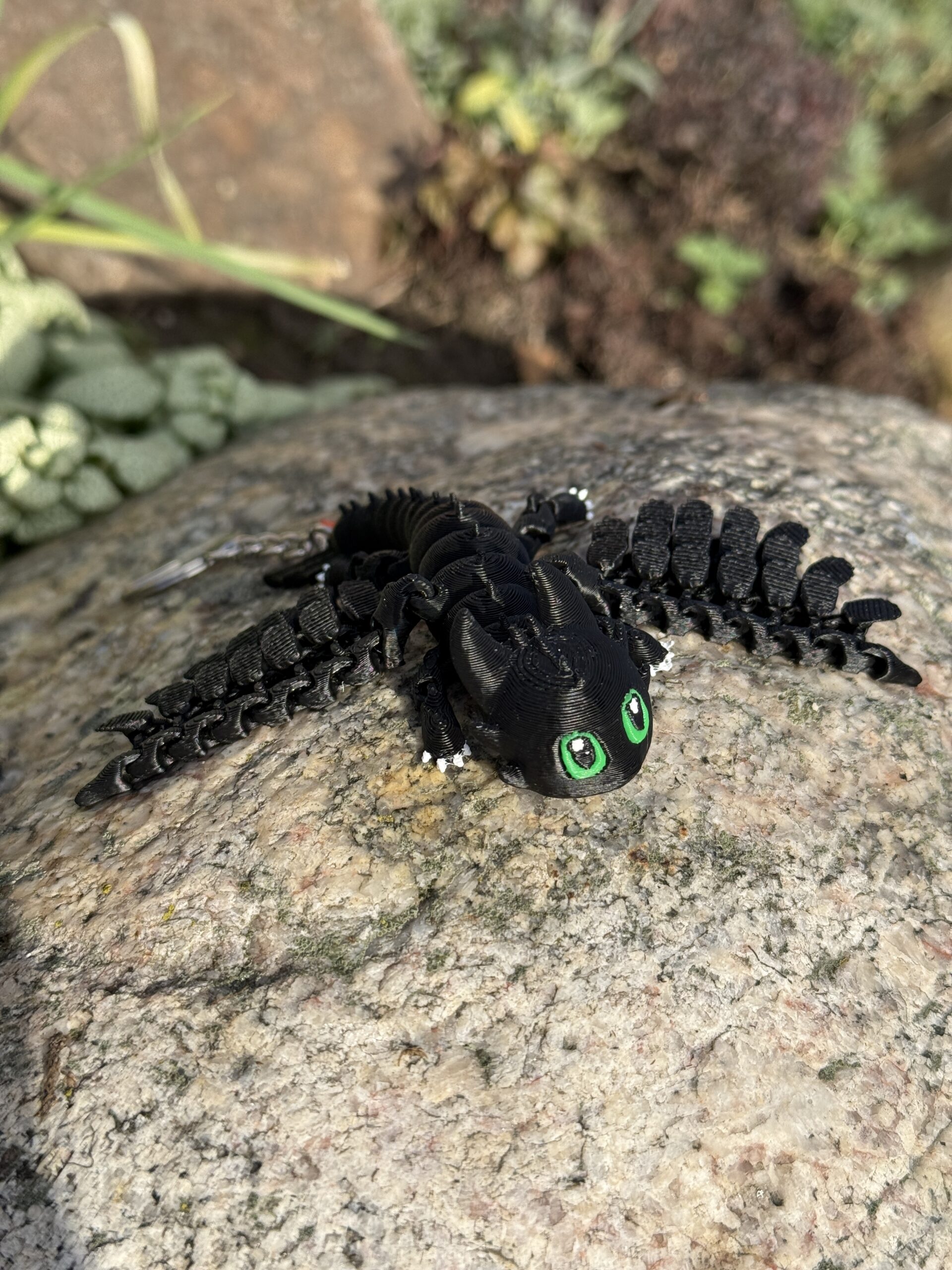 Szczerbatek 3D ruchomy Brelok – Nocna Furia z „Jak wytresować smoka” - obrazek 12