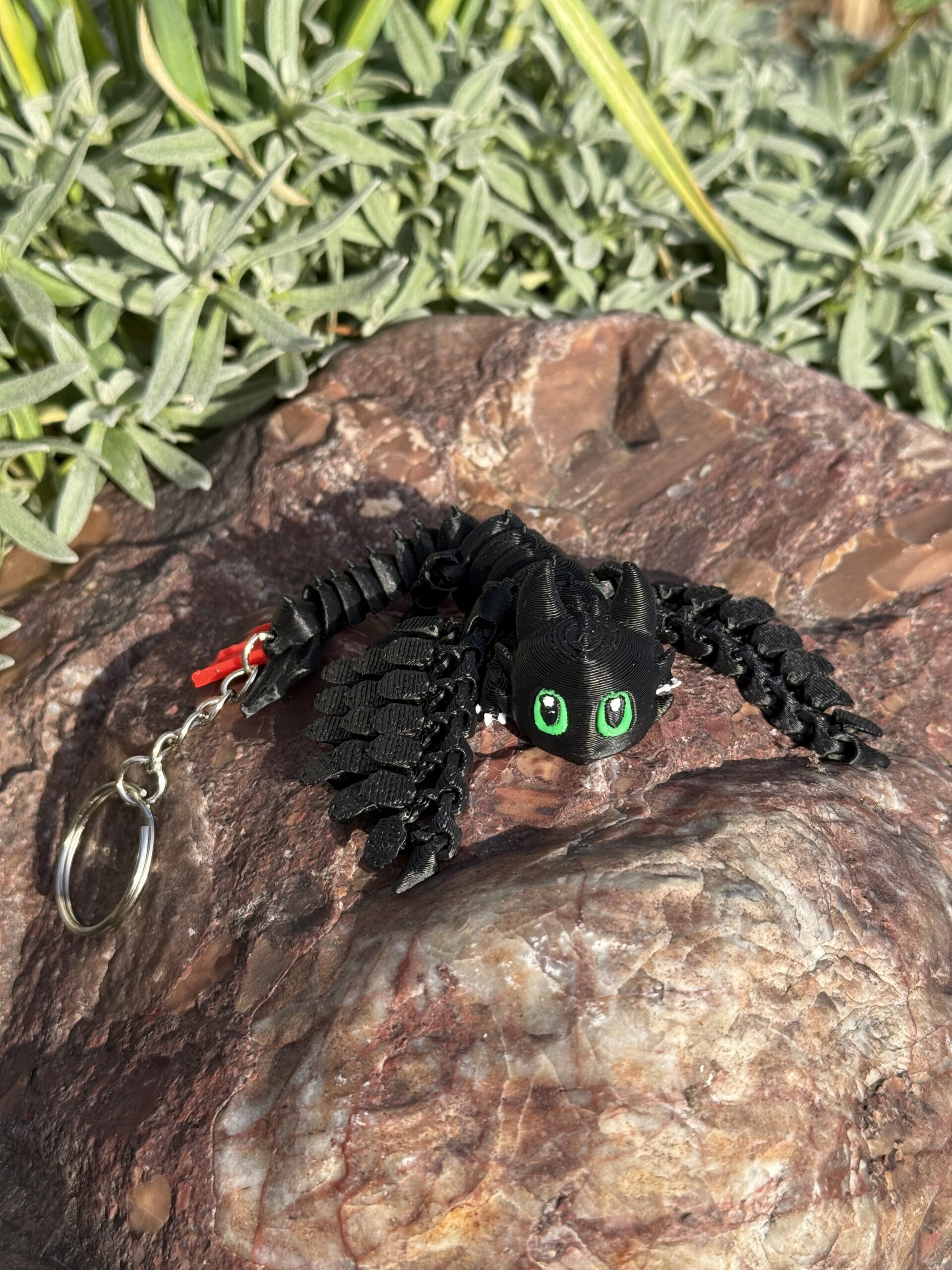 Szczerbatek 3D ruchomy Brelok – Nocna Furia z „Jak wytresować smoka” - obrazek 13