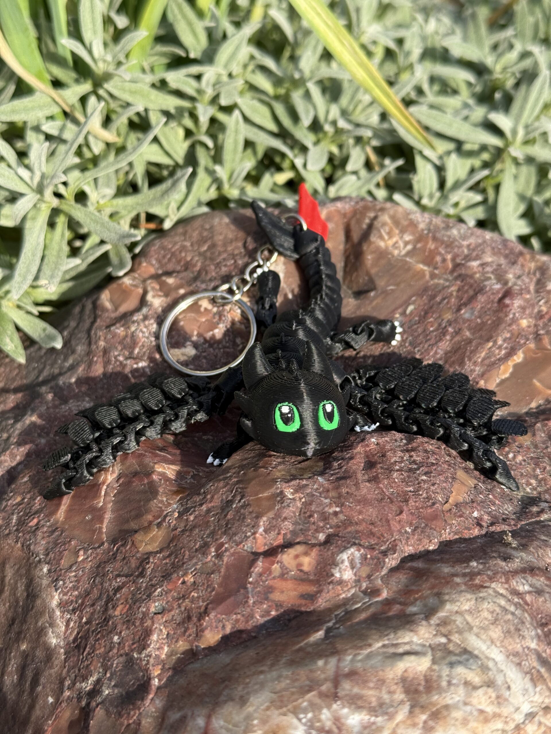 Szczerbatek 3D ruchomy Brelok – Nocna Furia z „Jak wytresować smoka” - obrazek 14