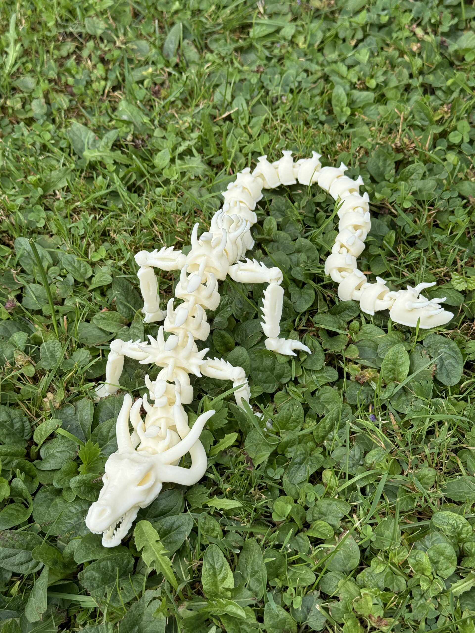 Szkieletowy Smok – przegubowa figura 3D zrodzona z mroku i pradawnych szkieletów - obrazek 9