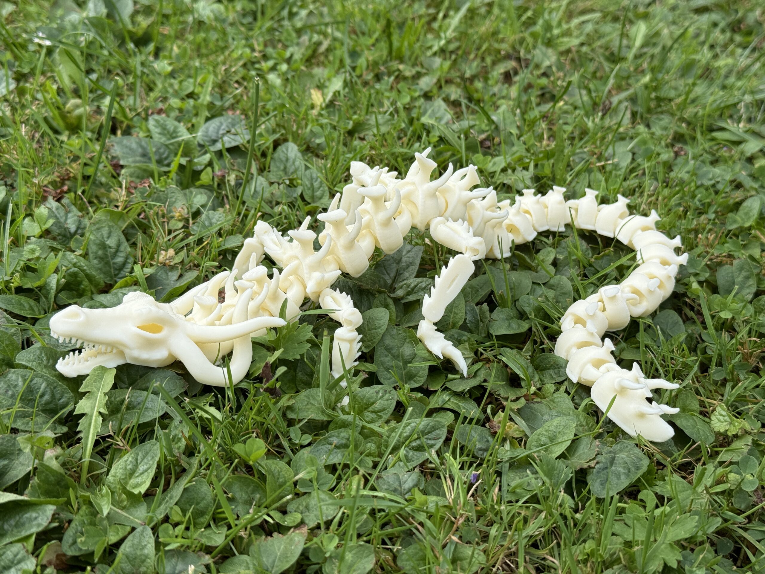 Szkieletowy Smok – przegubowa figura 3D zrodzona z mroku i pradawnych szkieletów - obrazek 10