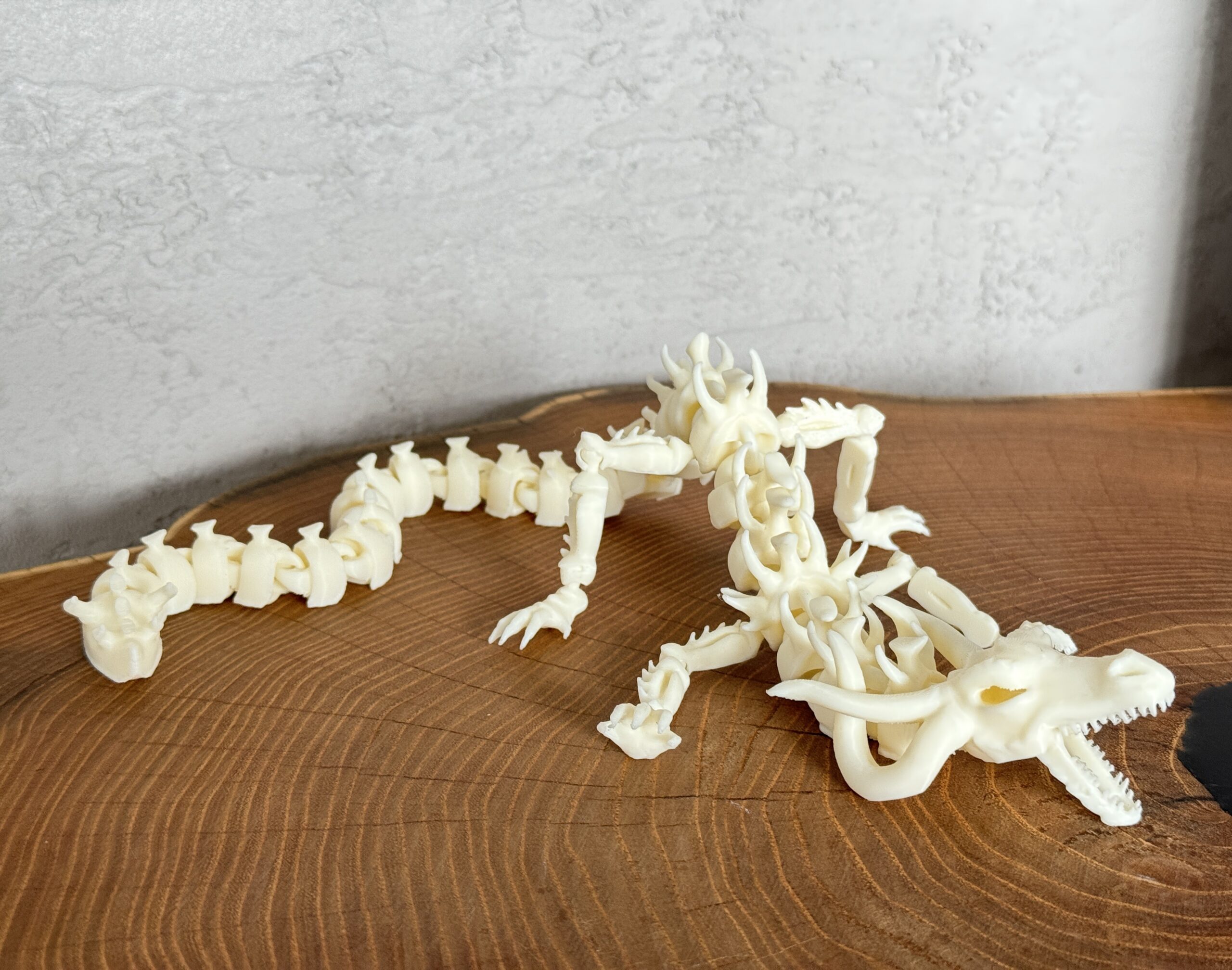 Szkieletowy Smok – przegubowa figura 3D zrodzona z mroku i pradawnych szkieletów - obrazek 15