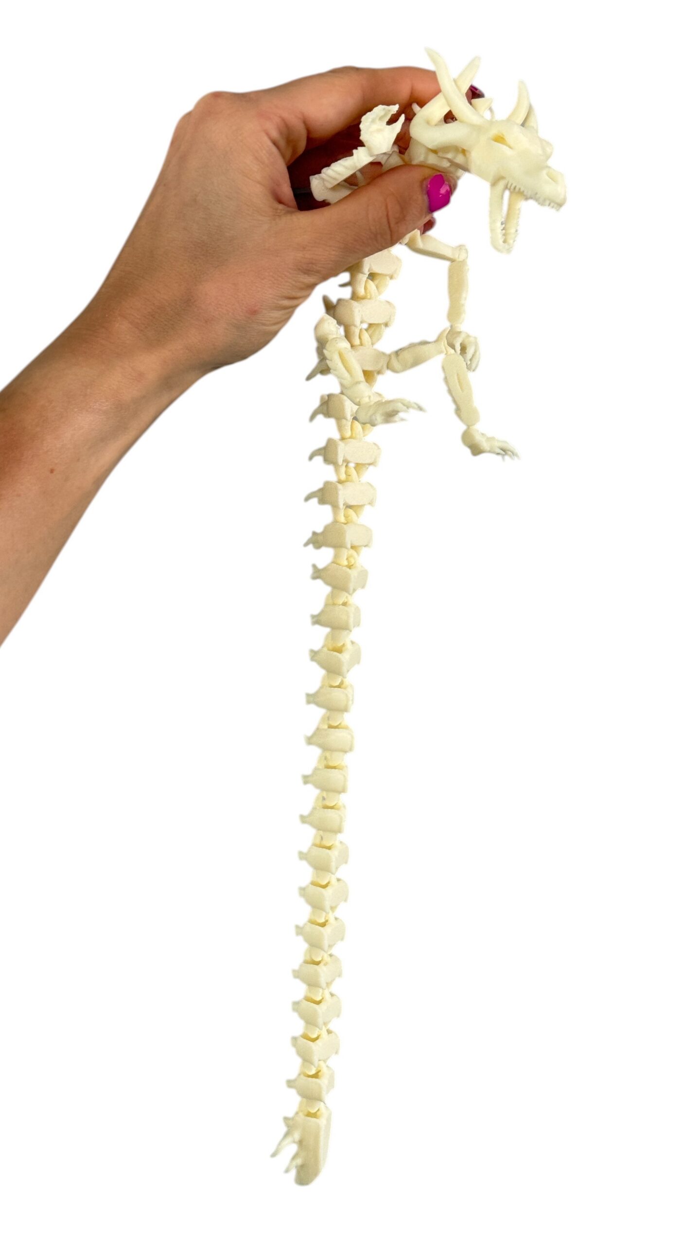 Szkieletowy Smok – przegubowa figura 3D zrodzona z mroku i pradawnych szkieletów - obrazek 2