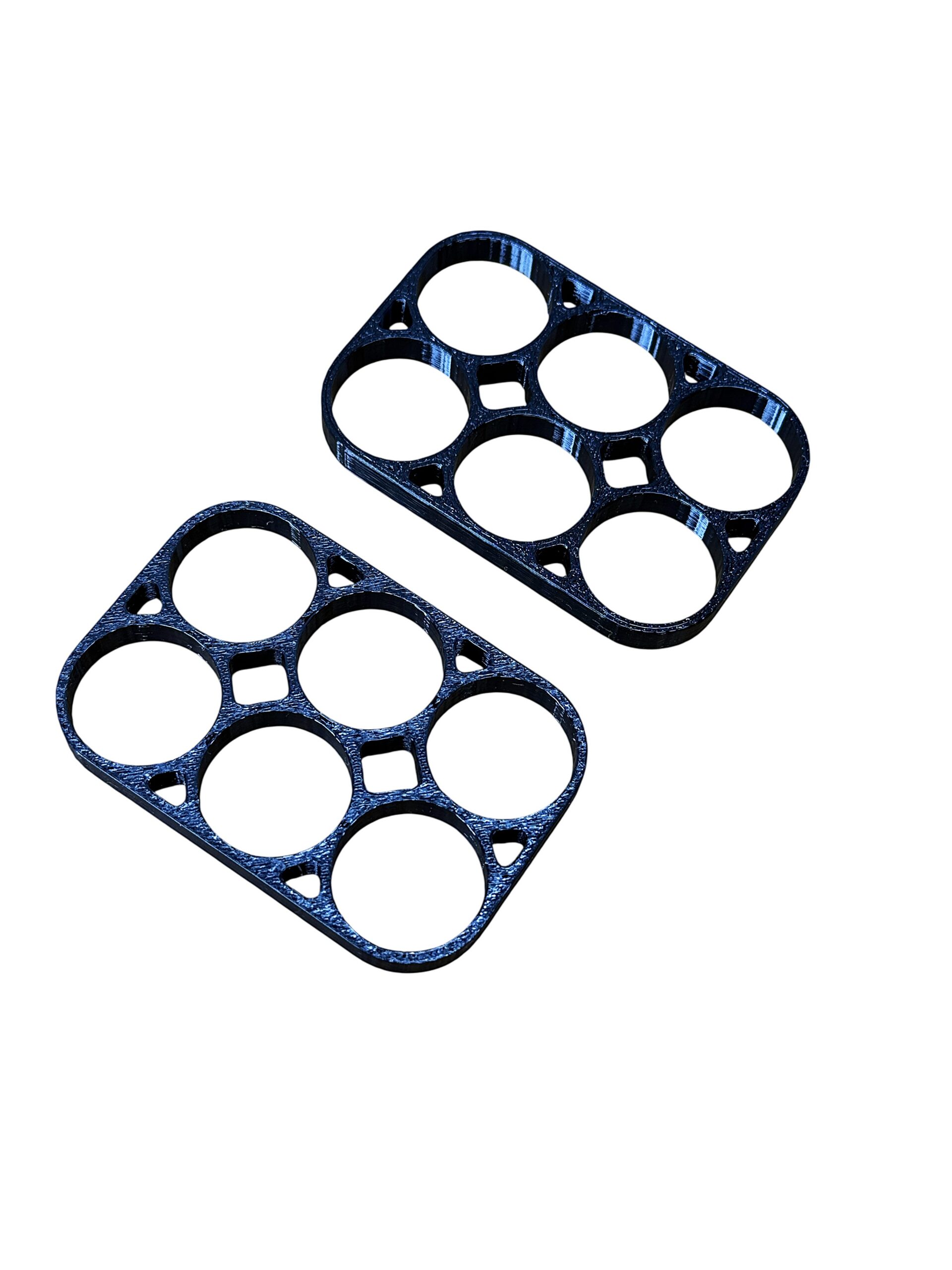 Uchwyt / koszyk na ogniwa 18650 – solidny i precyzyjny element, 2x3