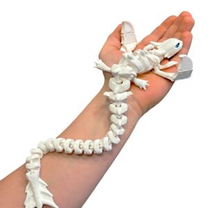 Biała Furia 3D 30 cm– przegubowa figurka inspirowana „Jak wytresować smoka”