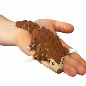 Łuskowiec 3D – Segmentowa Figurka w Nowej, Wielokolorowej Odsłonie, zabawka