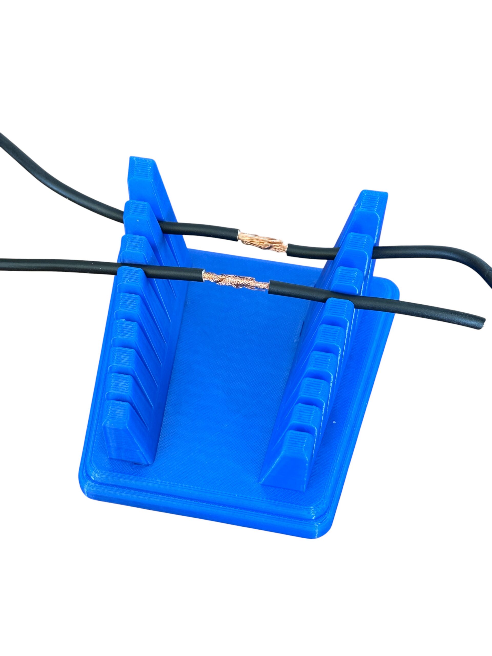 Solidny uchwyt lutowniczy „Trzecia ręka” do kabli – PETG |na 8 przewodów