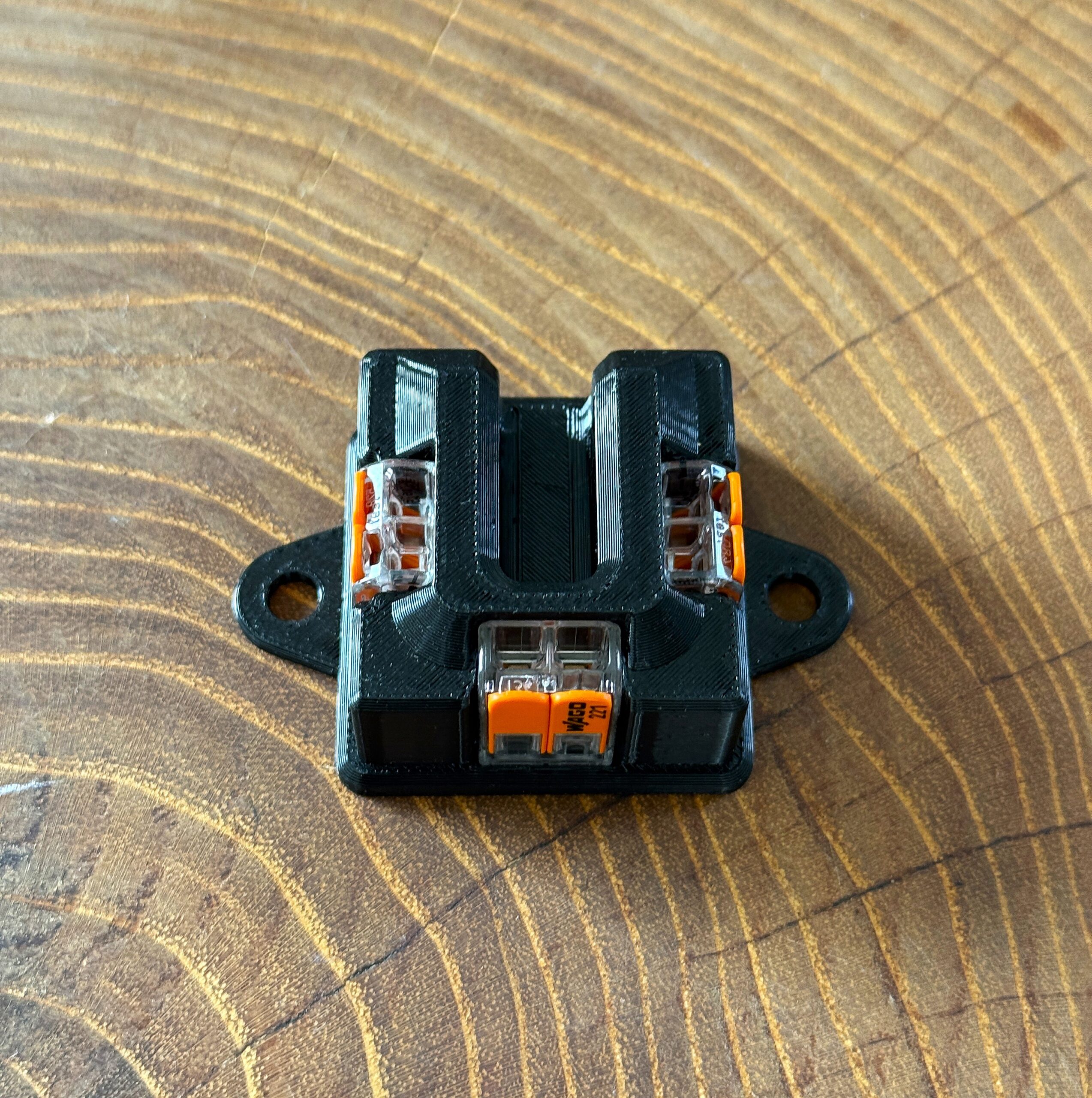 Blok rozdzielczy do kostek WAGO 221-412 – solidny uchwyt 3-sekcyjny - obrazek 7