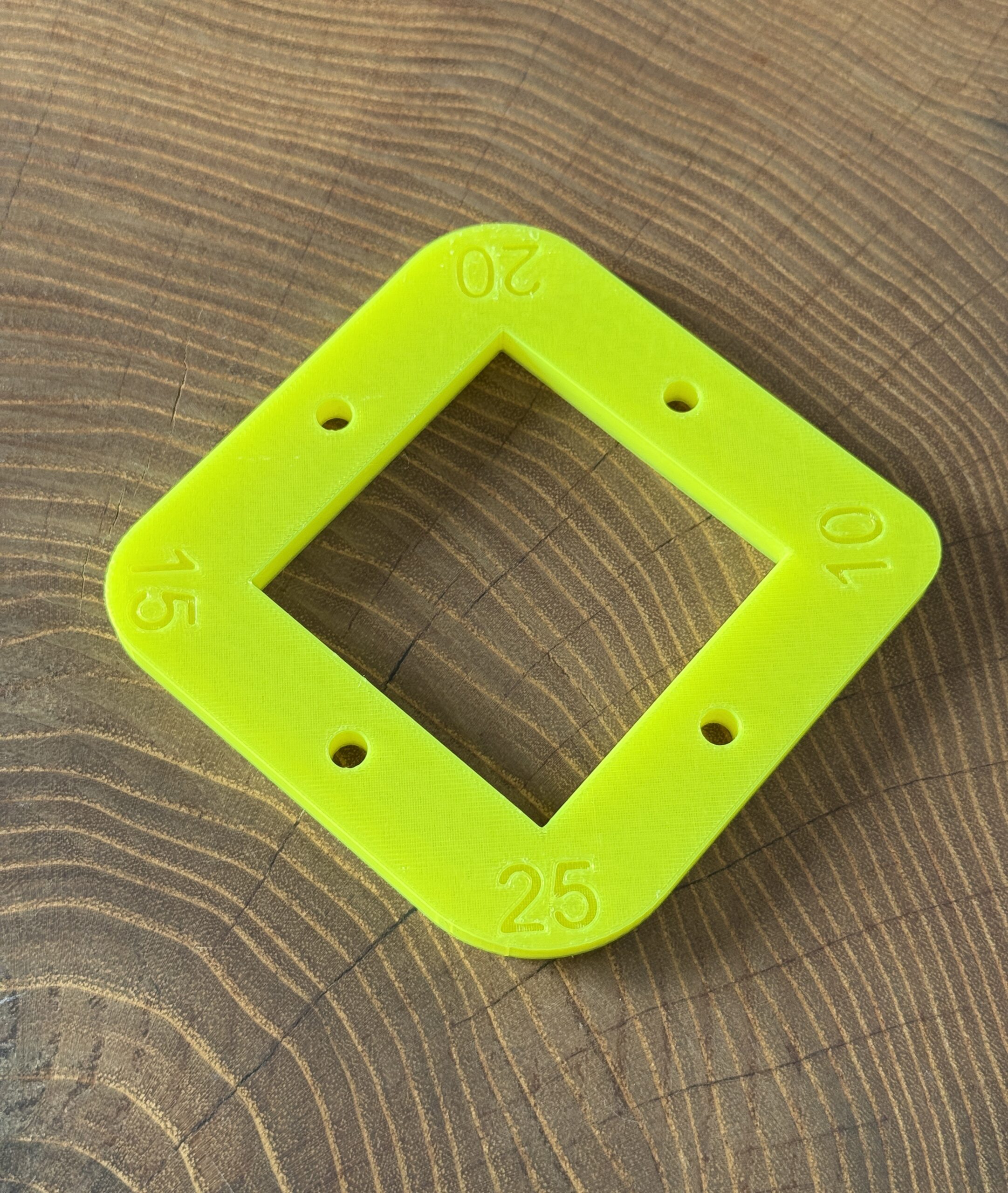 Szablon / wzornik do frezowania narożników 12w1 / 10-50 mm - obrazek 5