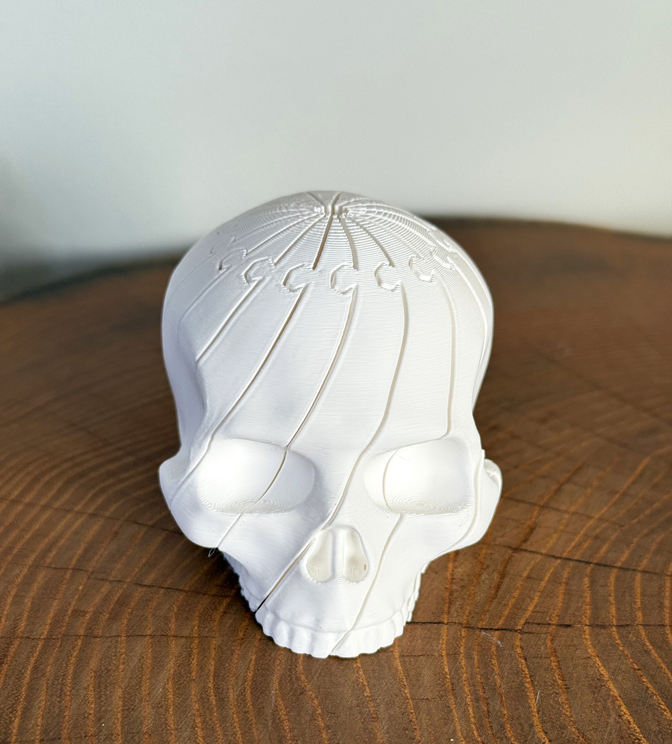 Czaszka Fidget XL 3D– płynny, ruchomy gadżet relaksacyjny, antystresowy, zabawka - obrazek 5