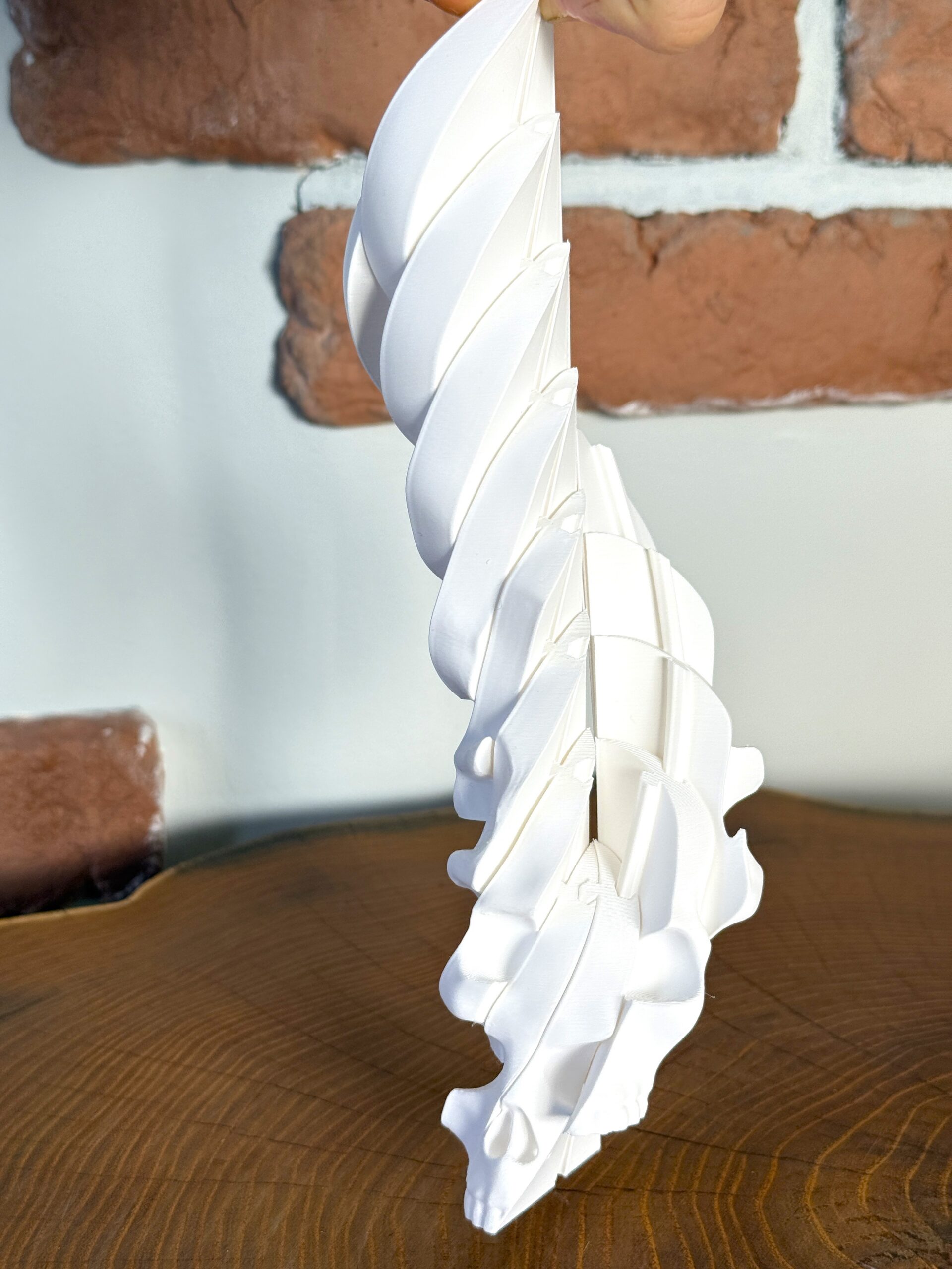 Czaszka Fidget XL 3D– płynny, ruchomy gadżet relaksacyjny, antystresowy, zabawka - obrazek 12