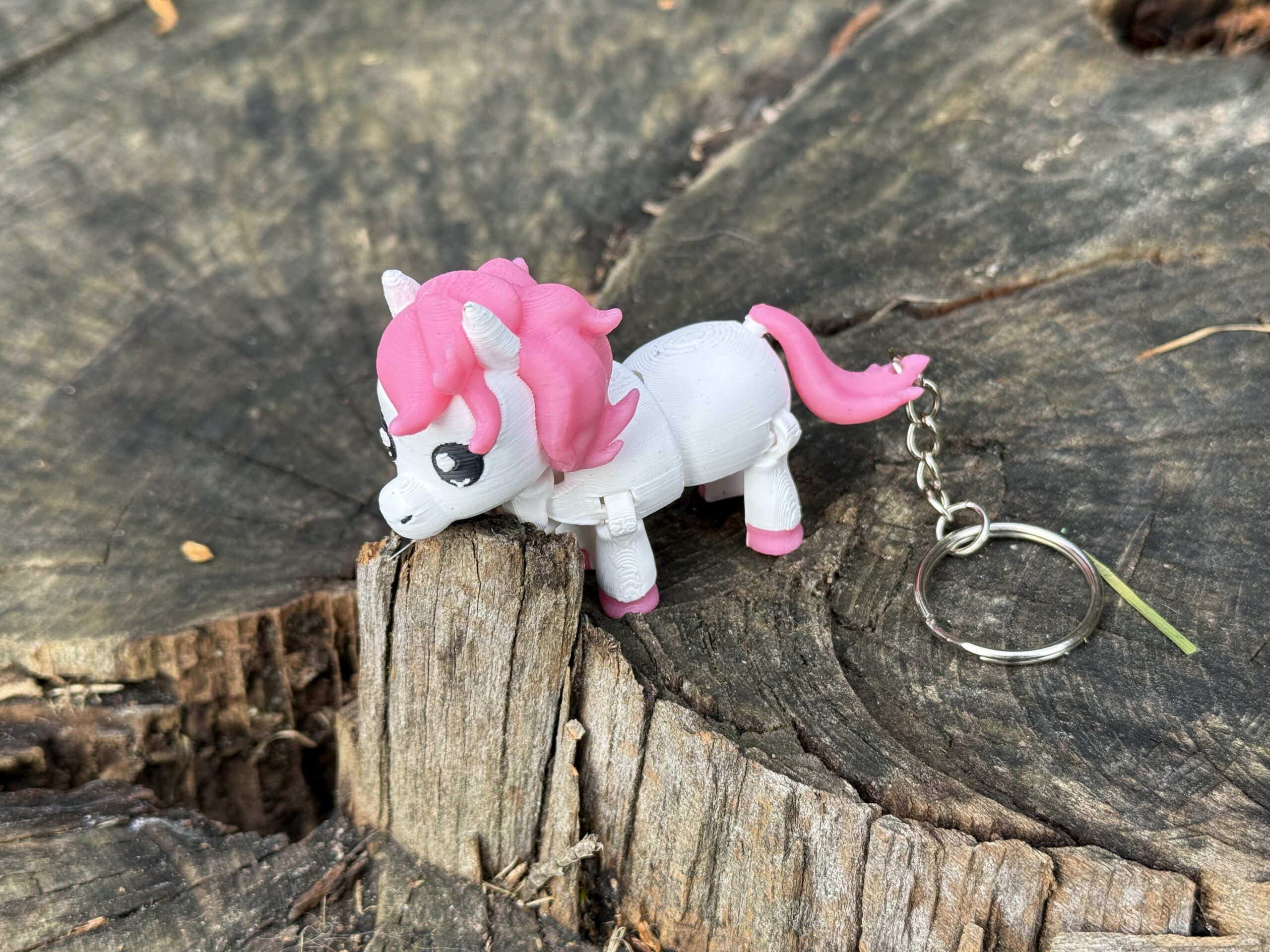 Konik, Kucyk Pony 3D – brelok, słodka mini figurka, zabawka, prezent - obrazek 12