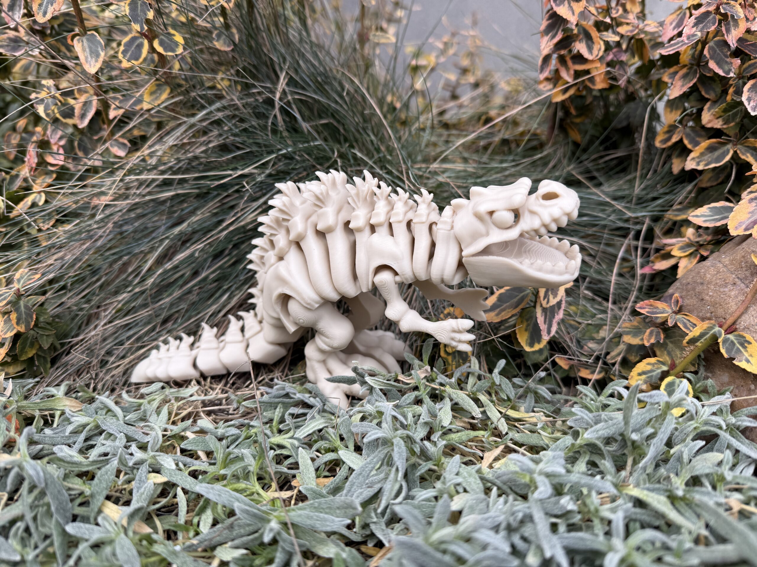 Godzilla 3D – szkielet legendarnego tytana, ruchoma figurka 3D z otwieraną paszczą - obrazek 7