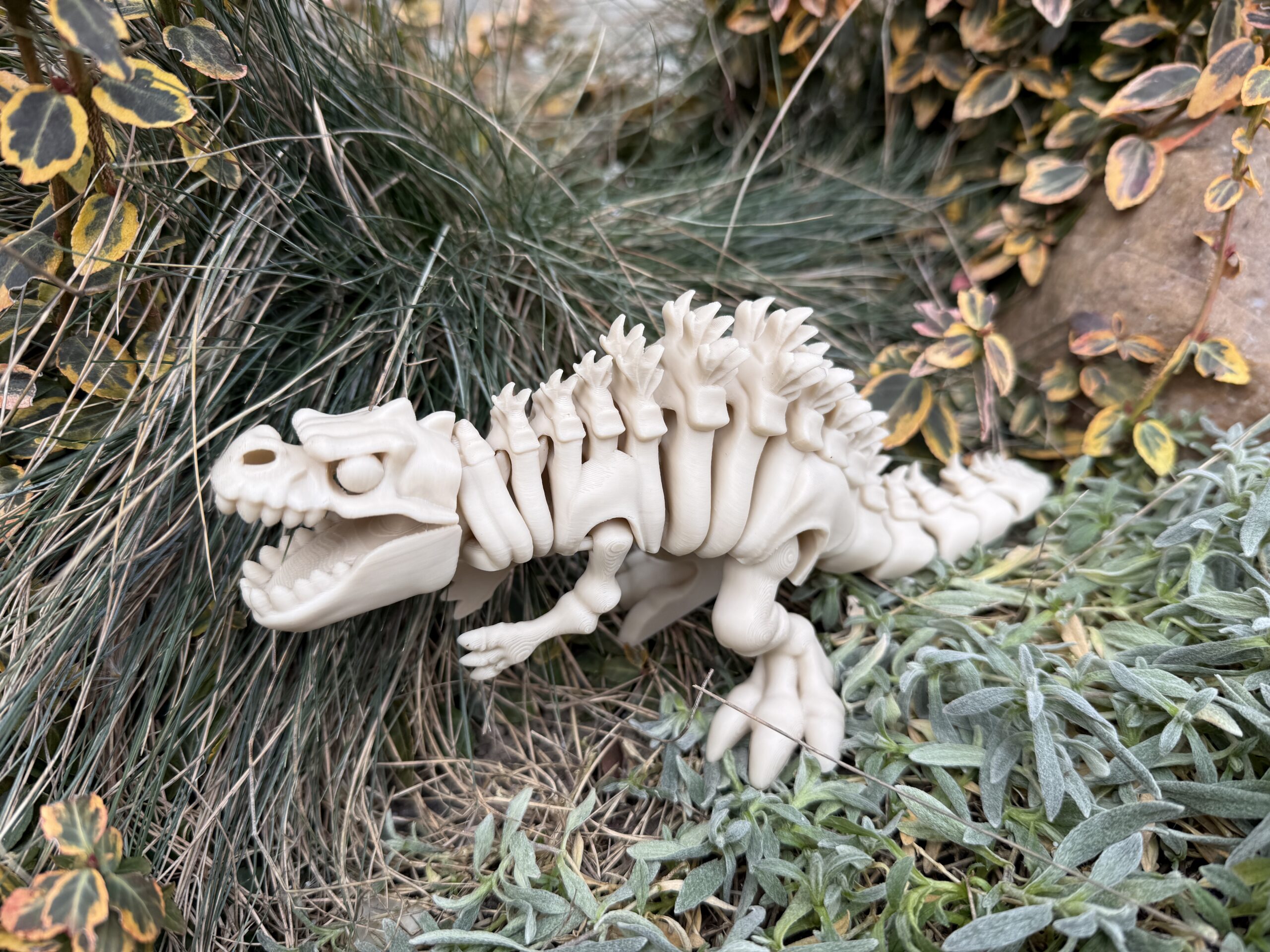 Godzilla 3D – szkielet legendarnego tytana, ruchoma figurka 3D z otwieraną paszczą - obrazek 8