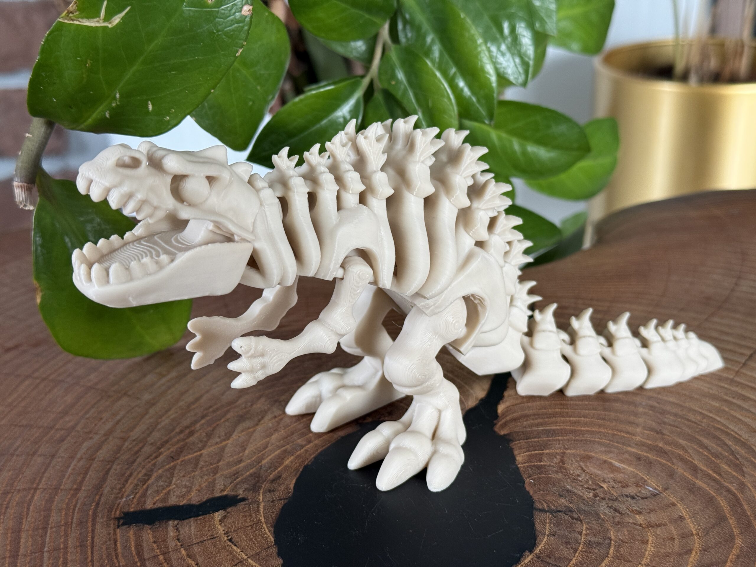 Godzilla 3D – szkielet legendarnego tytana, ruchoma figurka 3D z otwieraną paszczą - obrazek 10