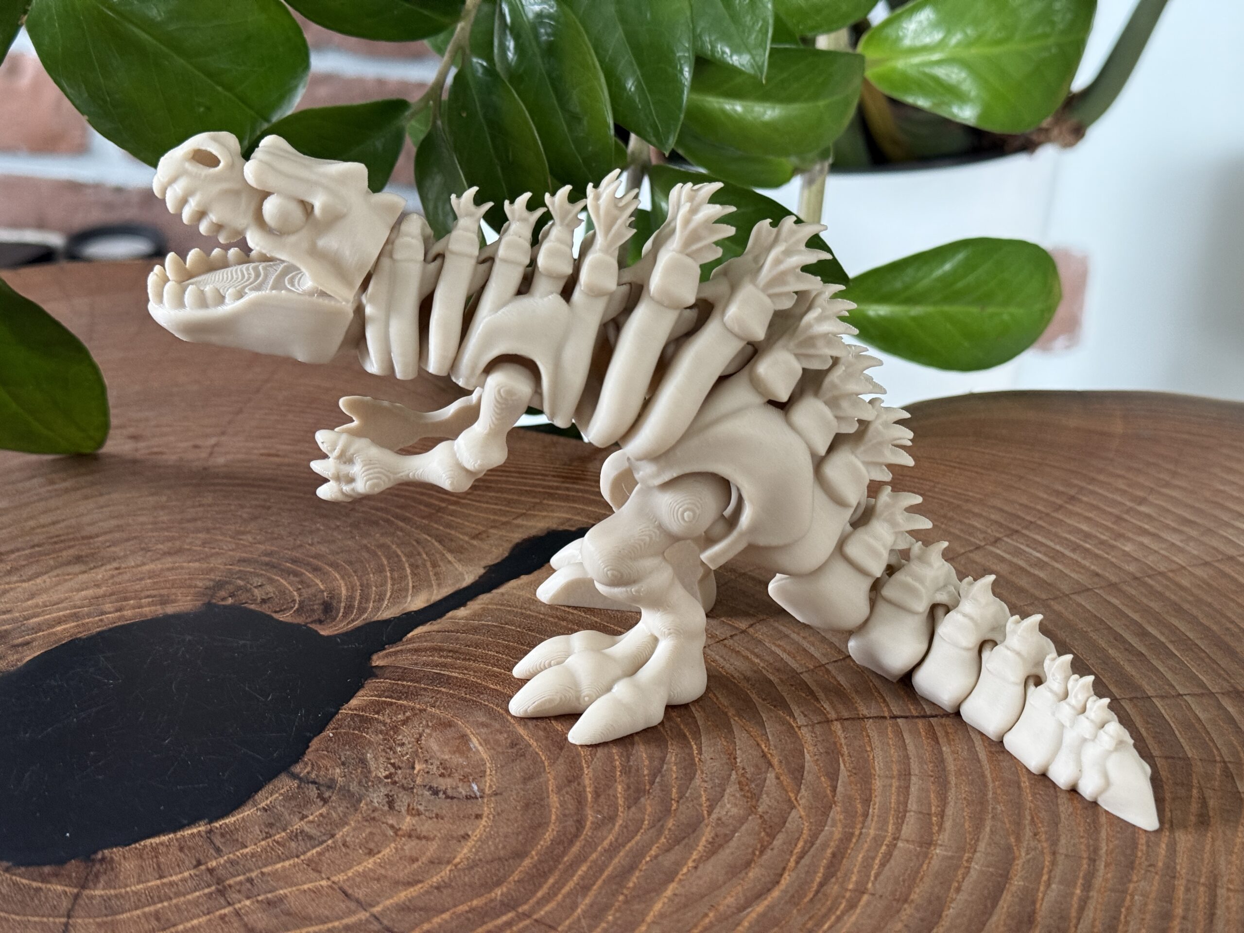 Godzilla 3D – szkielet legendarnego tytana, ruchoma figurka 3D z otwieraną paszczą - obrazek 13