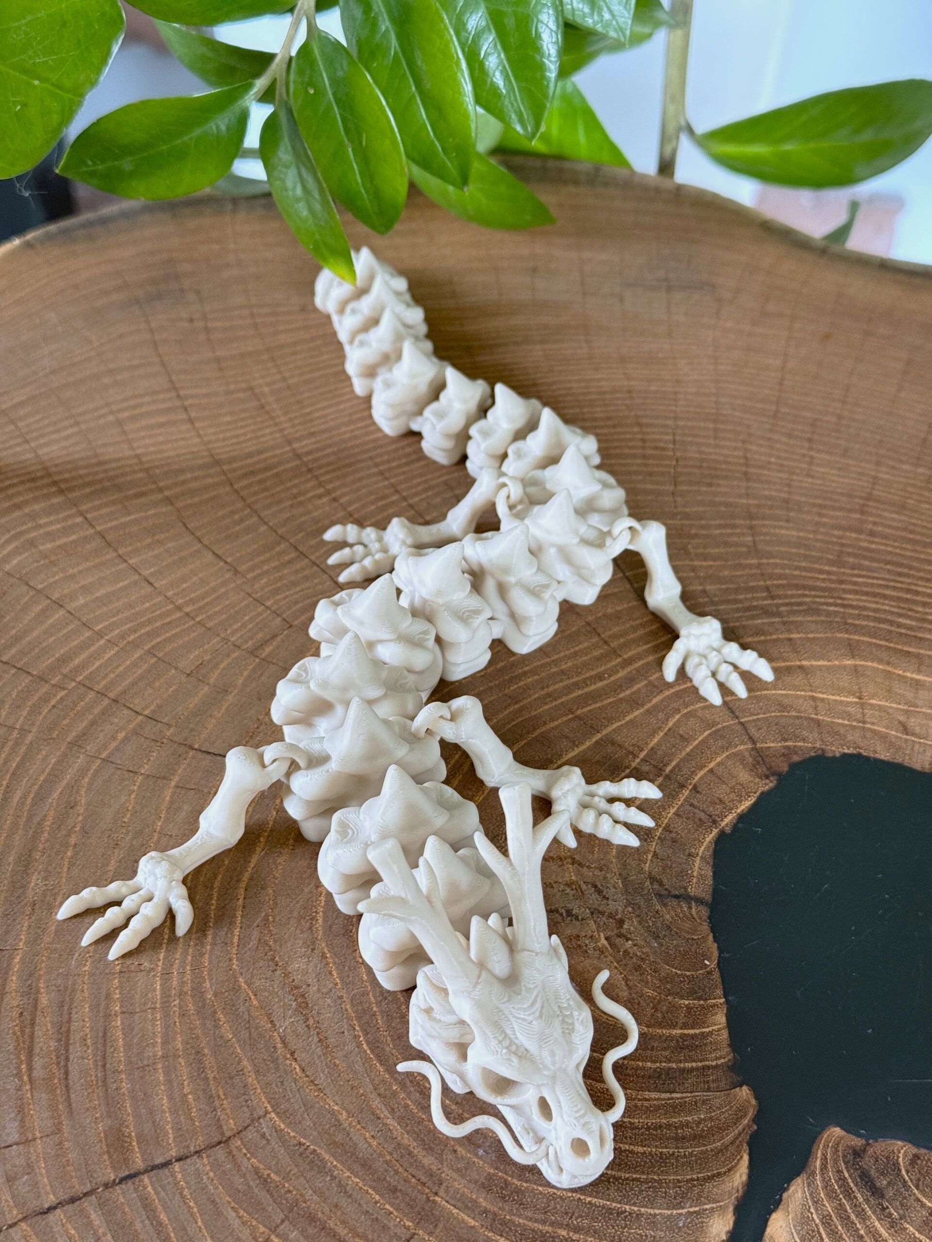 Smok chiński 3D – szkielet legendarnego strażnika, przegubowa figurka - obrazek 6