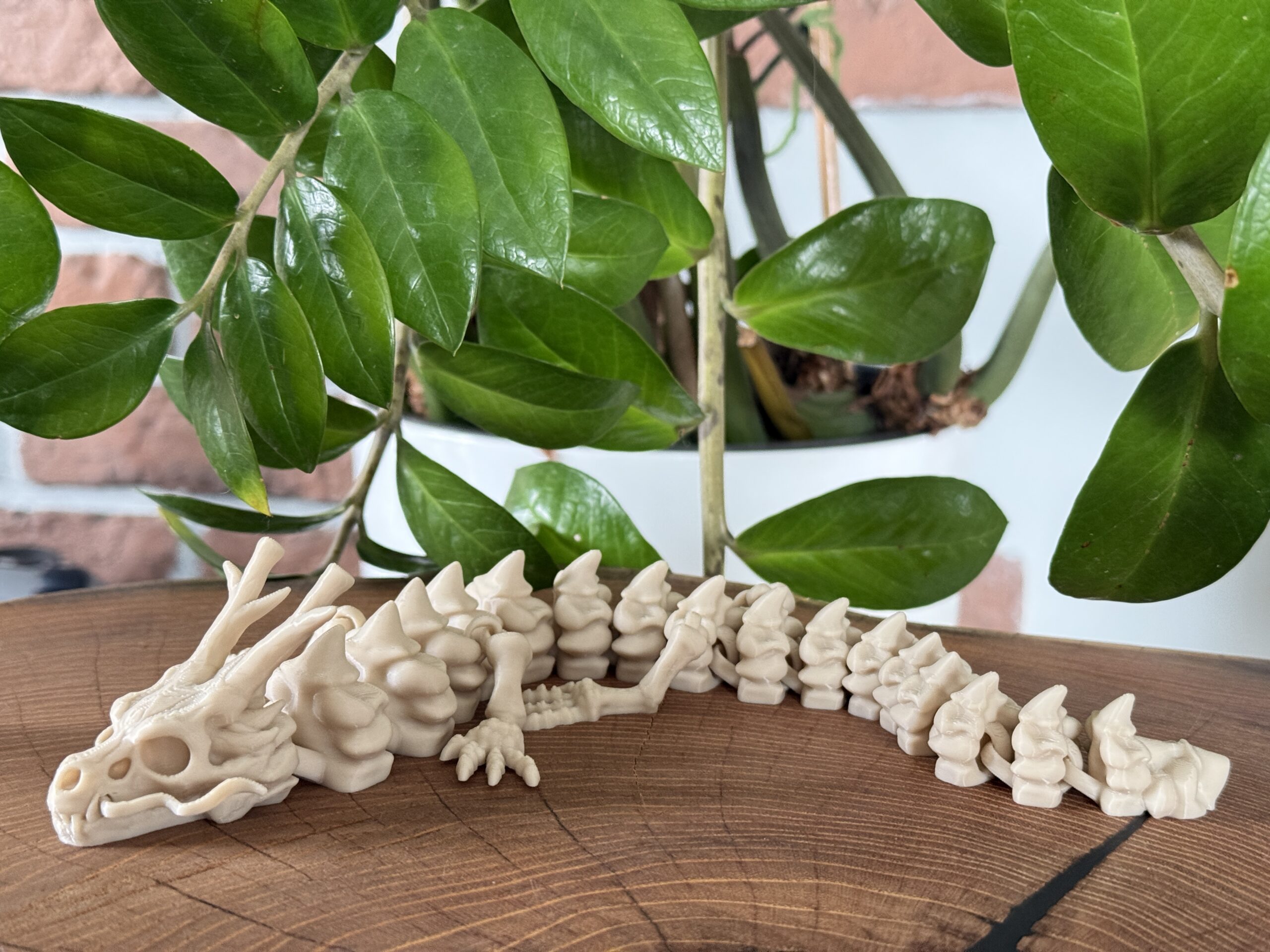 Smok chiński 3D – szkielet legendarnego strażnika, przegubowa figurka - obrazek 7