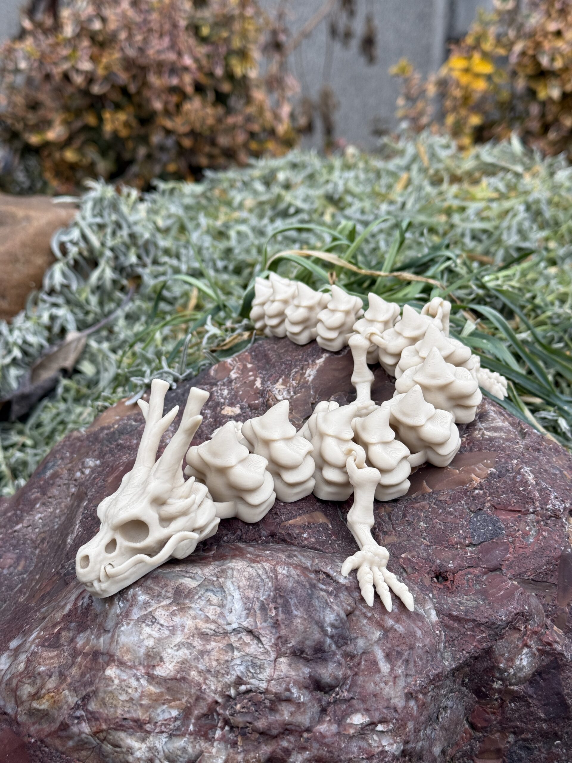 Smok chiński 3D – szkielet legendarnego strażnika, przegubowa figurka - obrazek 12