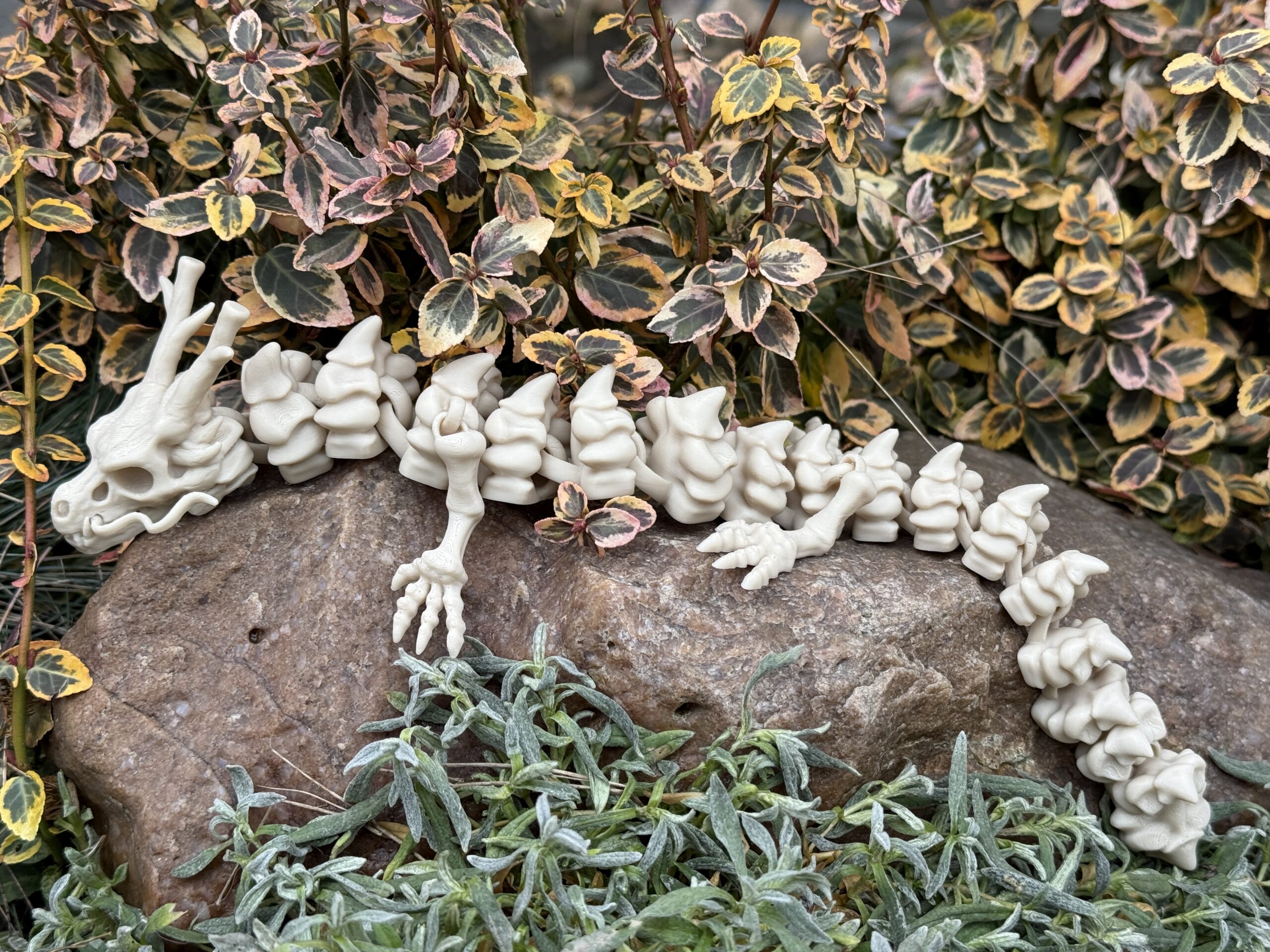 Smok chiński 3D – szkielet legendarnego strażnika, przegubowa figurka - obrazek 13