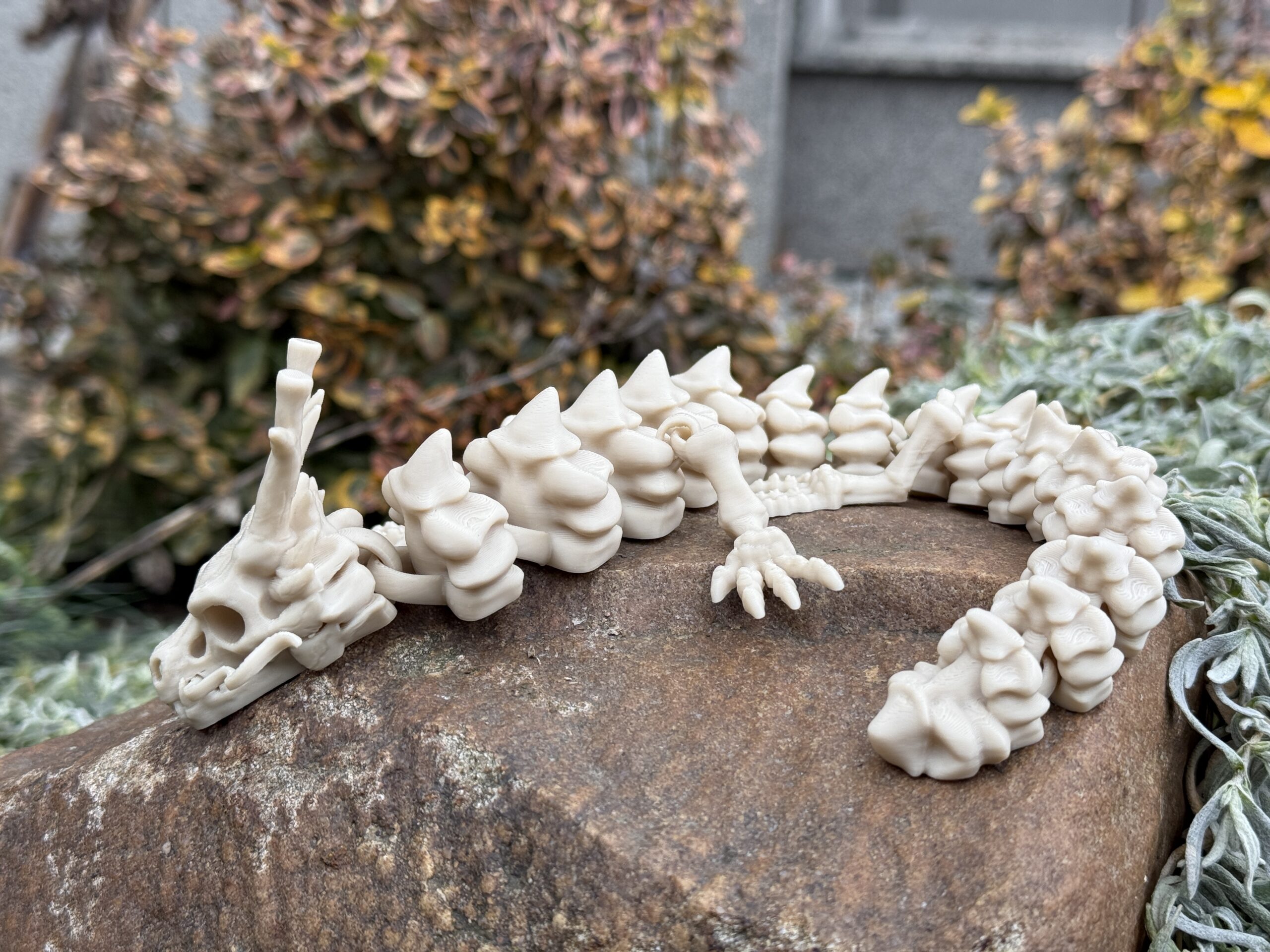 Smok chiński 3D – szkielet legendarnego strażnika, przegubowa figurka - obrazek 15