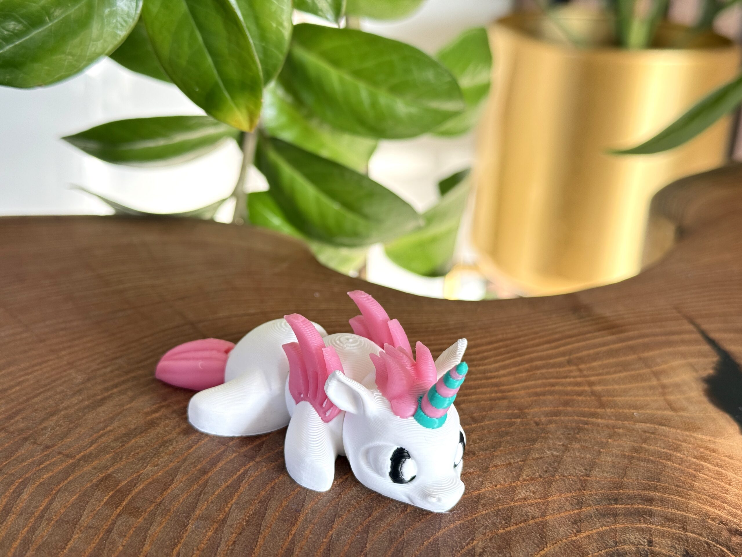 Jednorożec Mini 3D – bajkowa figurka | ruchoma | przegubowa konstrukcja - obrazek 6