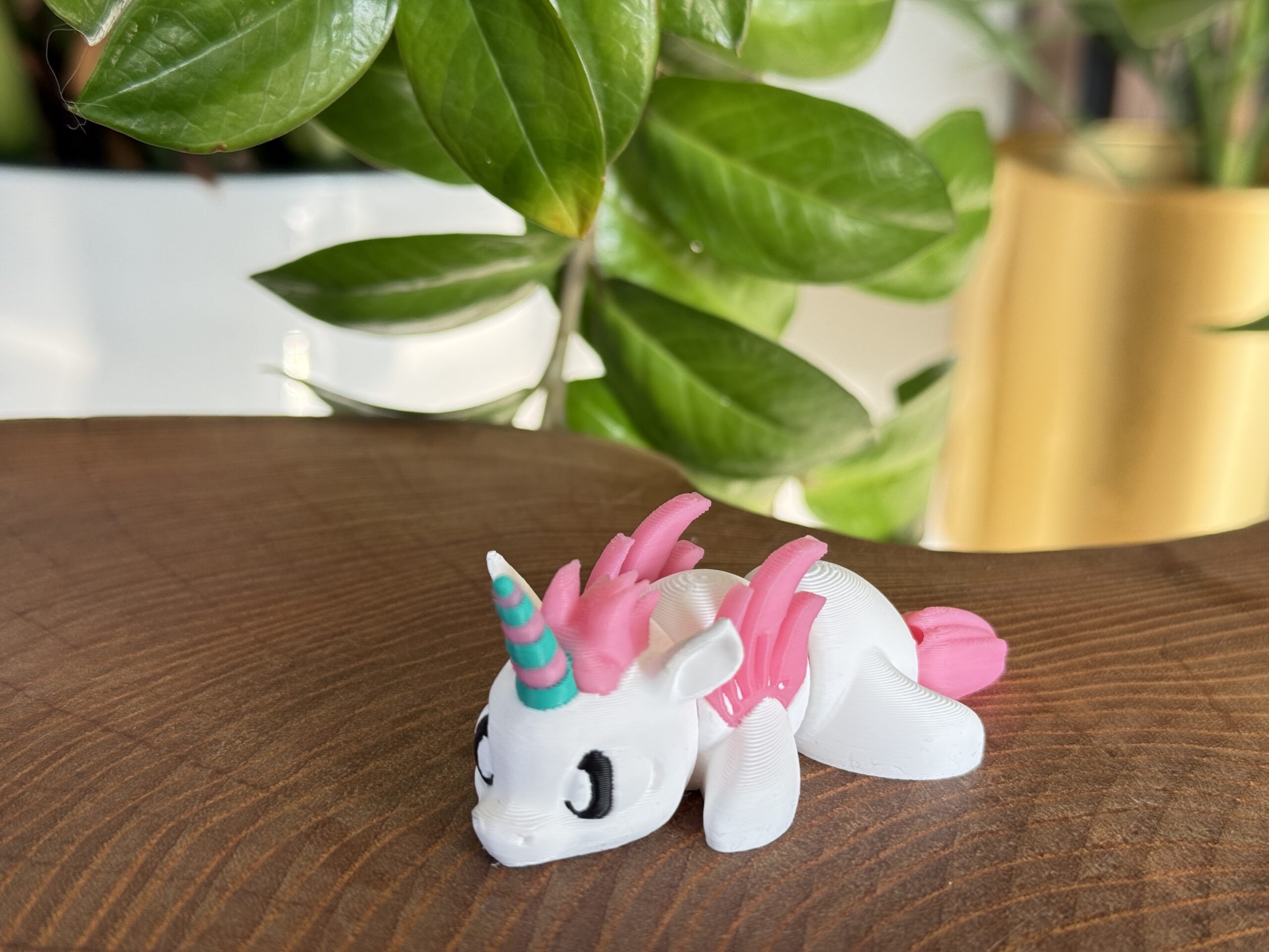 Jednorożec Mini 3D – bajkowa figurka | ruchoma | przegubowa konstrukcja - obrazek 7