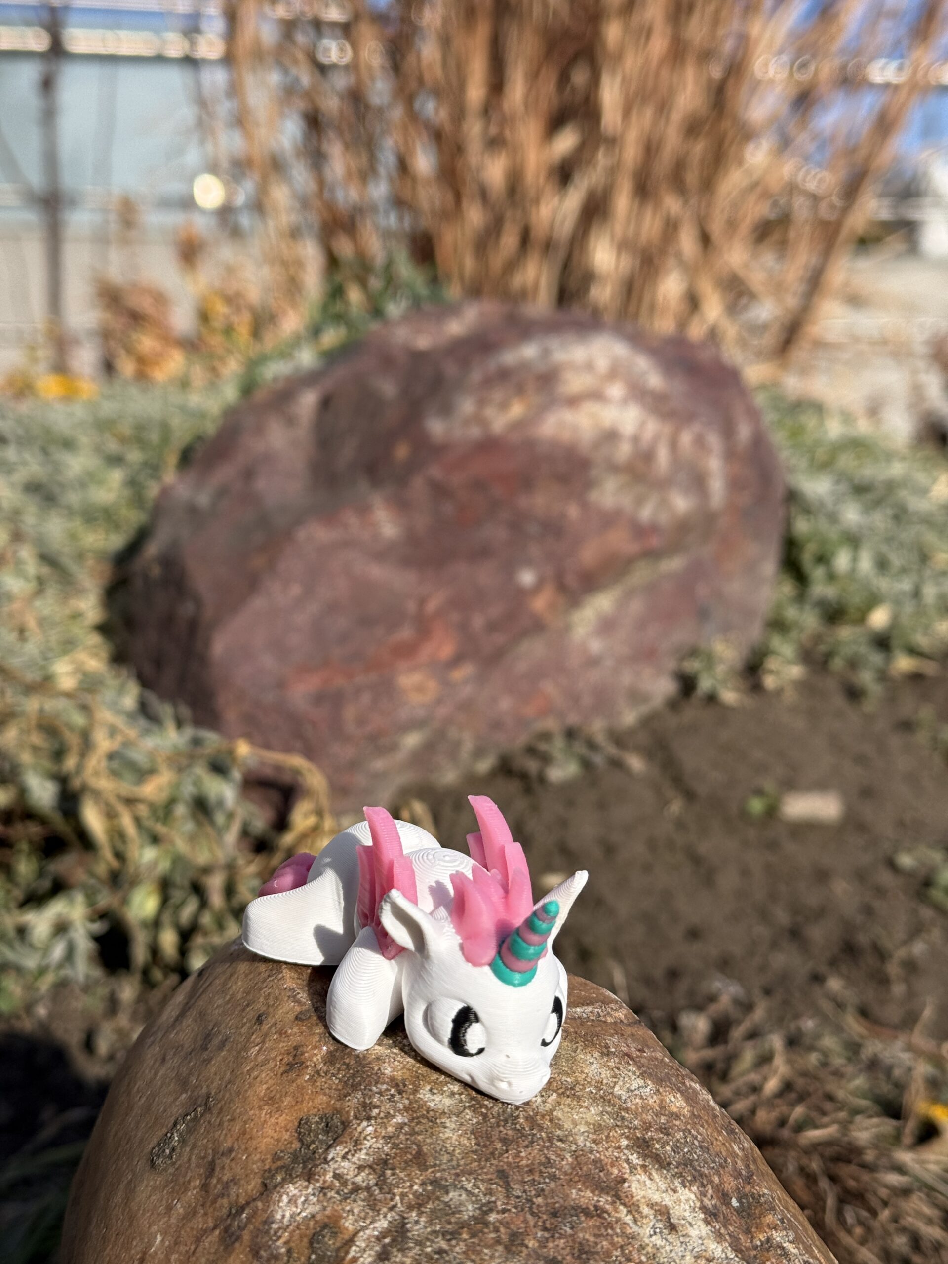 Jednorożec Mini 3D – bajkowa figurka | ruchoma | przegubowa konstrukcja - obrazek 9