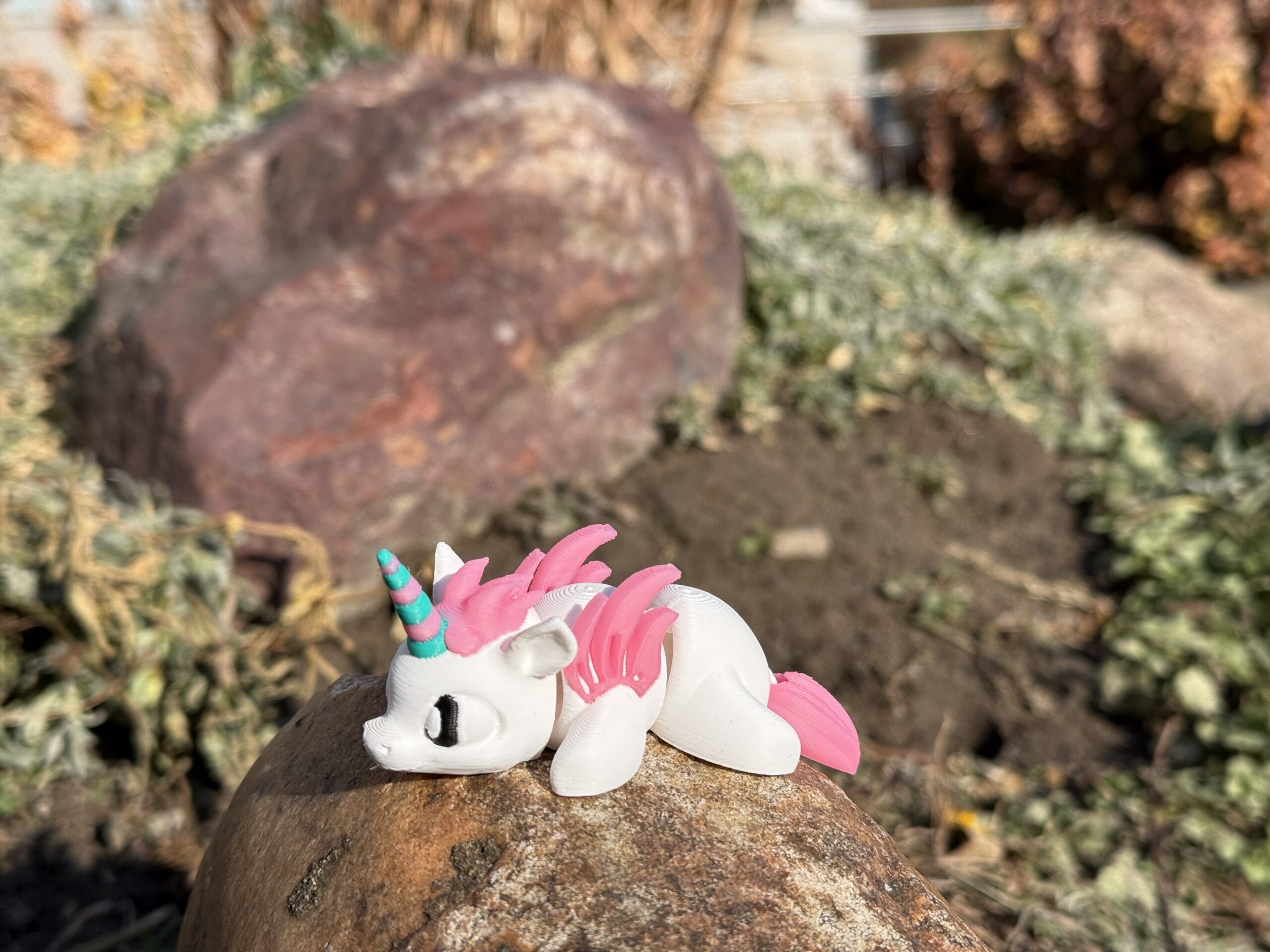 Jednorożec Mini 3D – bajkowa figurka | ruchoma | przegubowa konstrukcja - obrazek 10