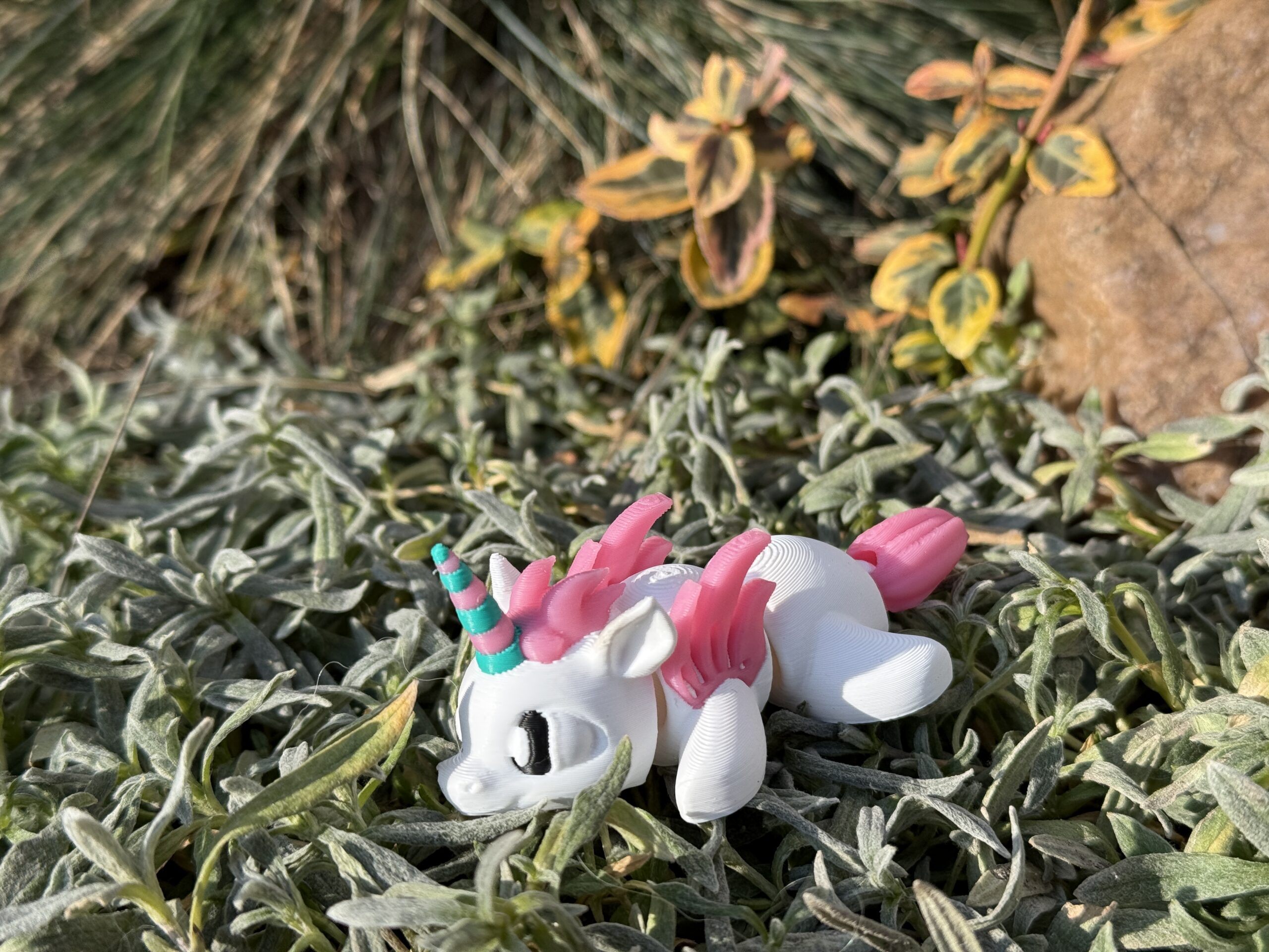 Jednorożec Mini 3D – bajkowa figurka | ruchoma | przegubowa konstrukcja - obrazek 15