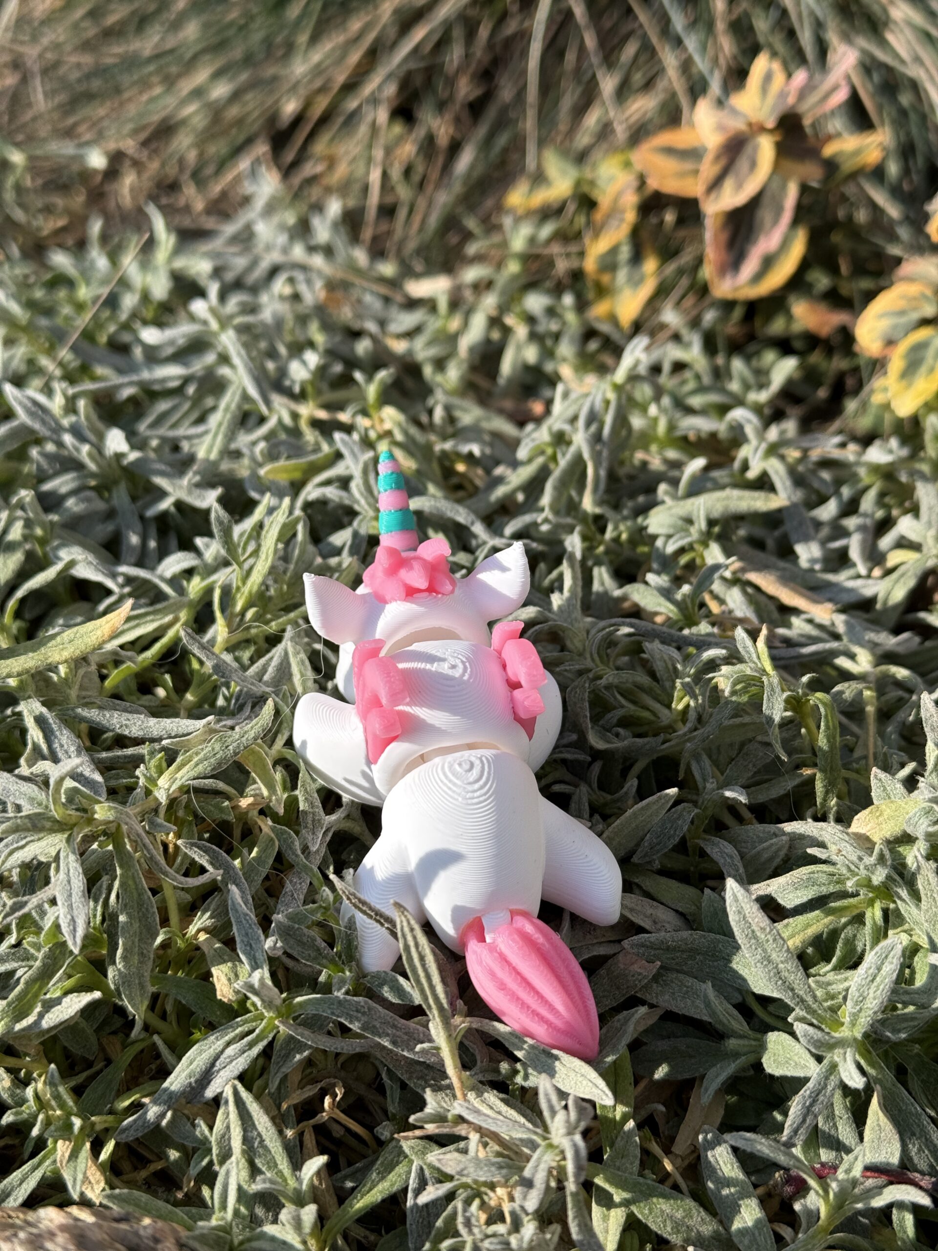 Jednorożec Mini 3D – bajkowa figurka | ruchoma | przegubowa konstrukcja - obrazek 16