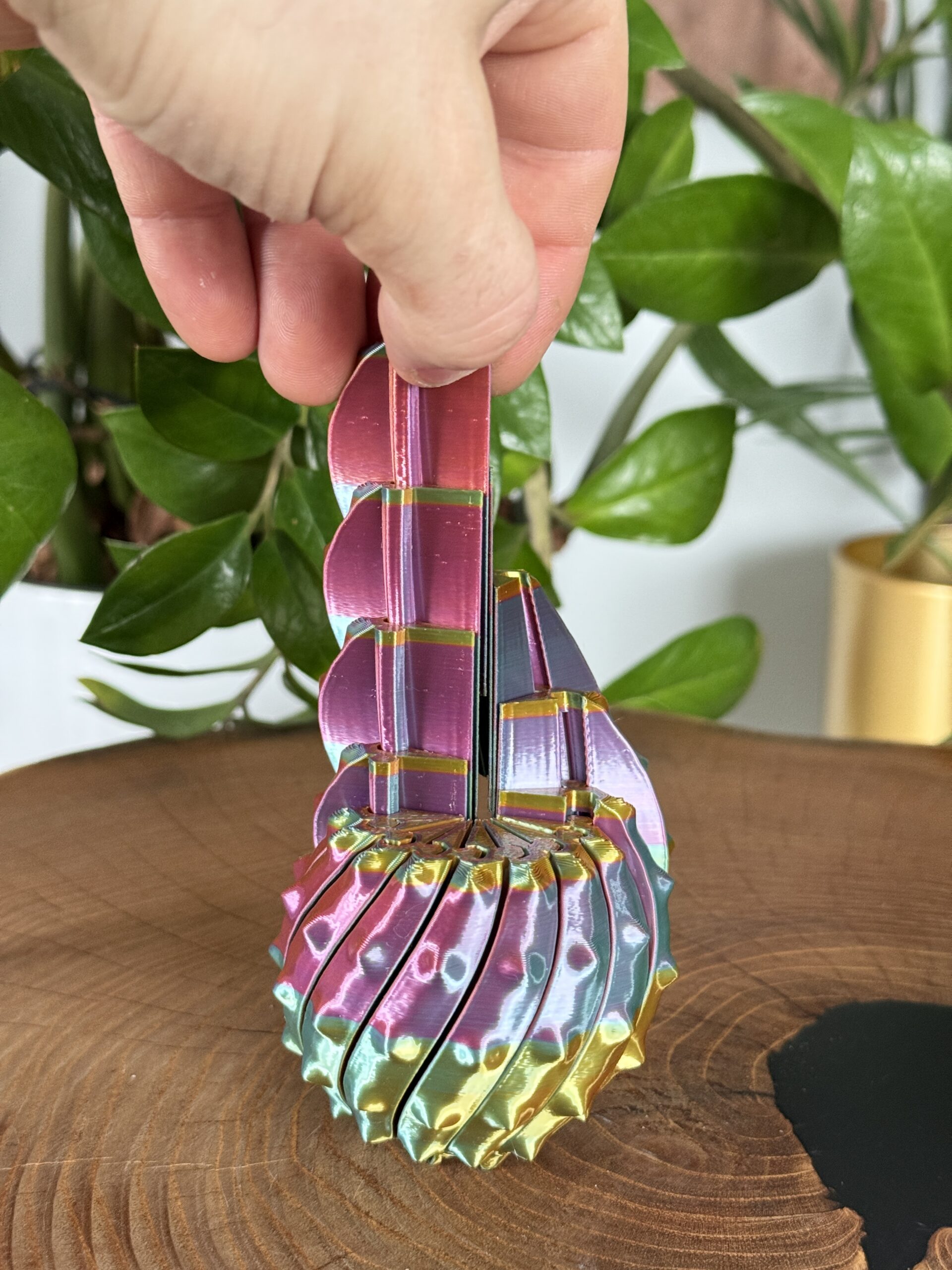 Kula Fidget 3D– płynny, ruchomy gadżet relaksacyjny, antystresowy, zabawka sensoryczna - obrazek 7