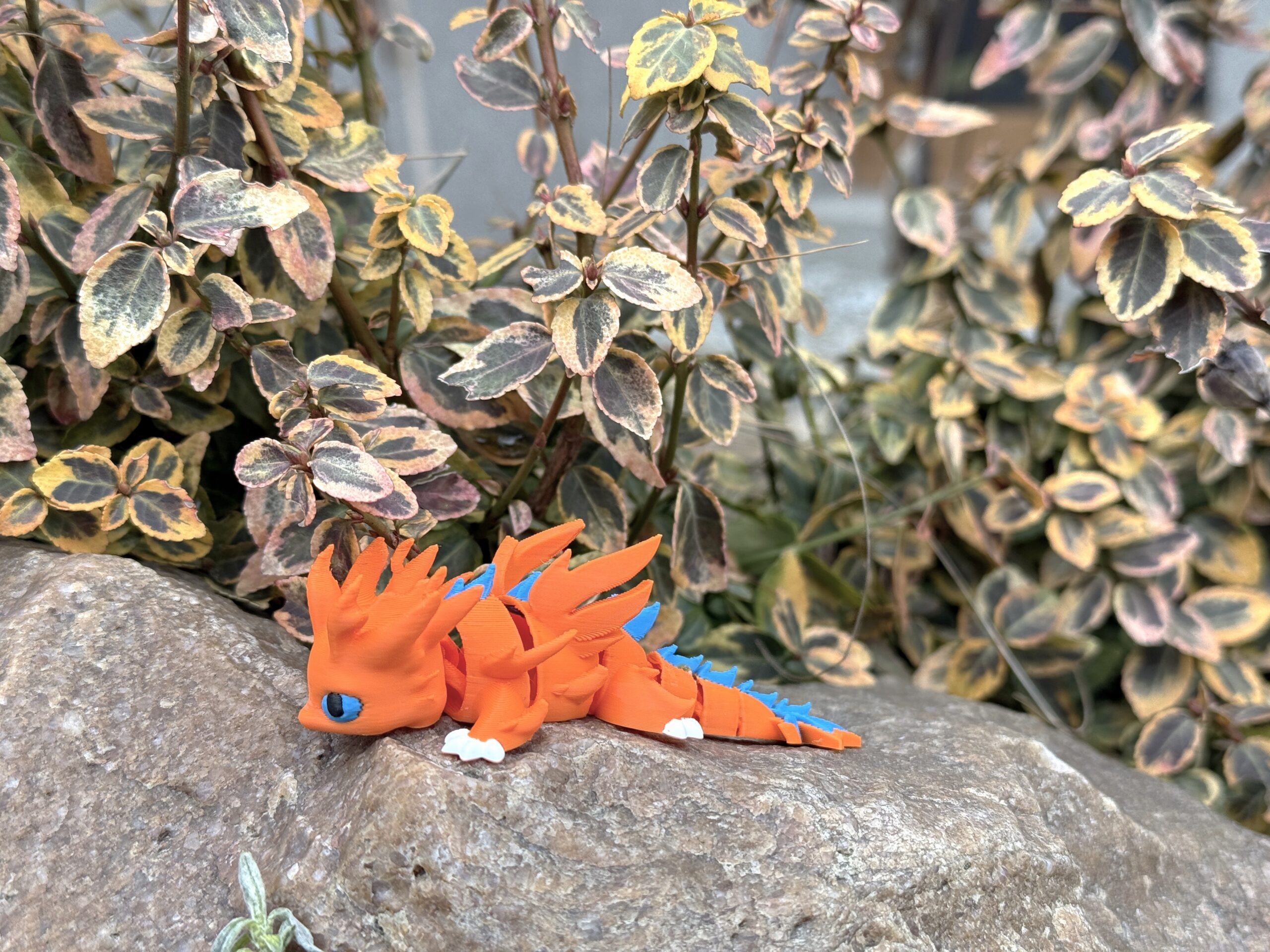 Blaze Ognisty Smok 3D – przegubowa figurka, ognisty smok z magnesem - obrazek 12