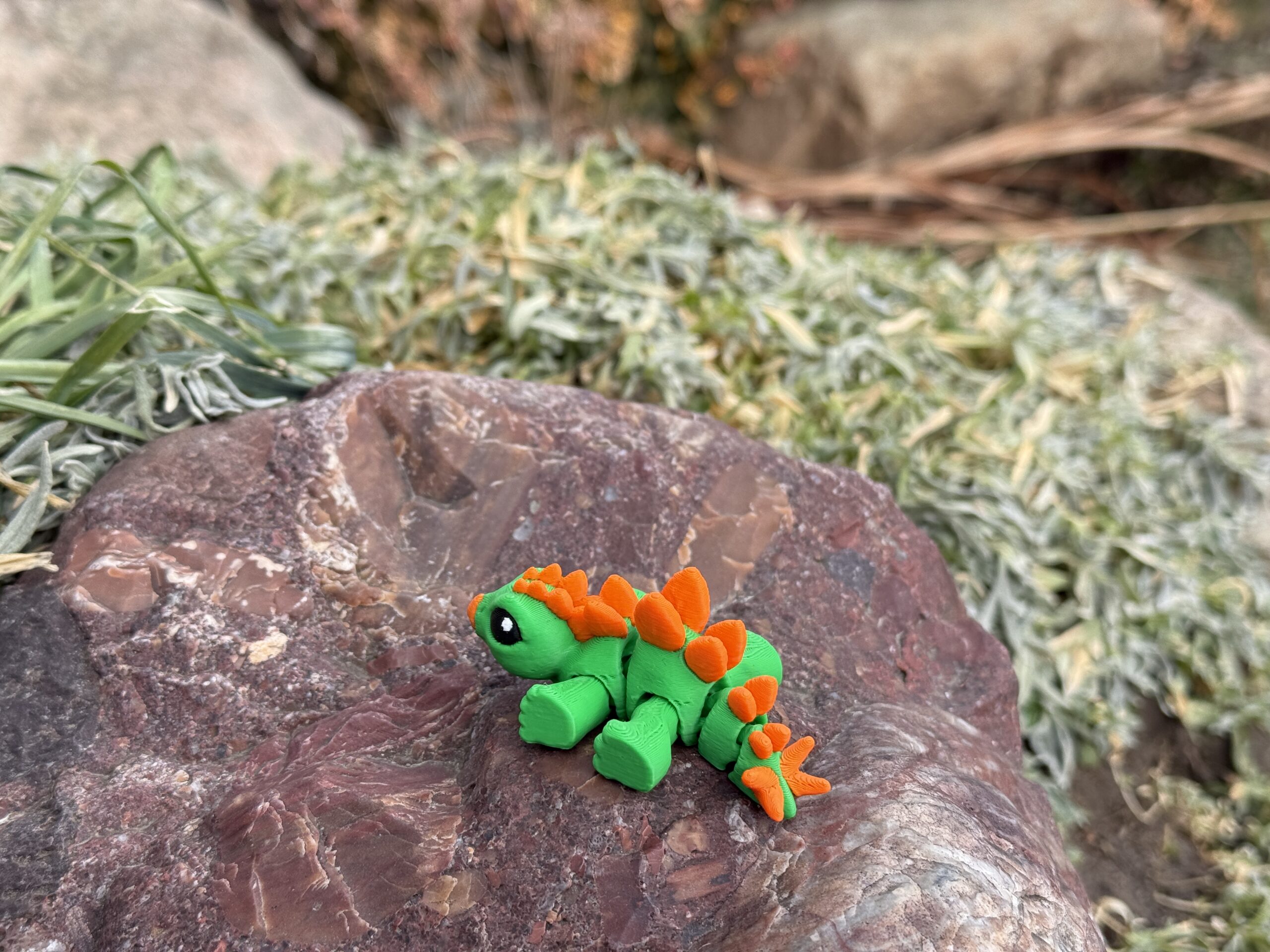 Słodki Dino Minimals 3D – przegubowa ruchoma mini figurka, kolekcja, zabawka - obrazek 7