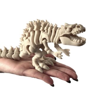 Godzilla 3D – szkielet legendarnego tytana, ruchoma figurka 3D z otwieraną paszczą