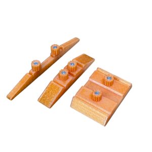 Zestaw 3 uchwytów na papier i płótno ścierne – narzędzie do szlifowania, modelarstwo, DIY