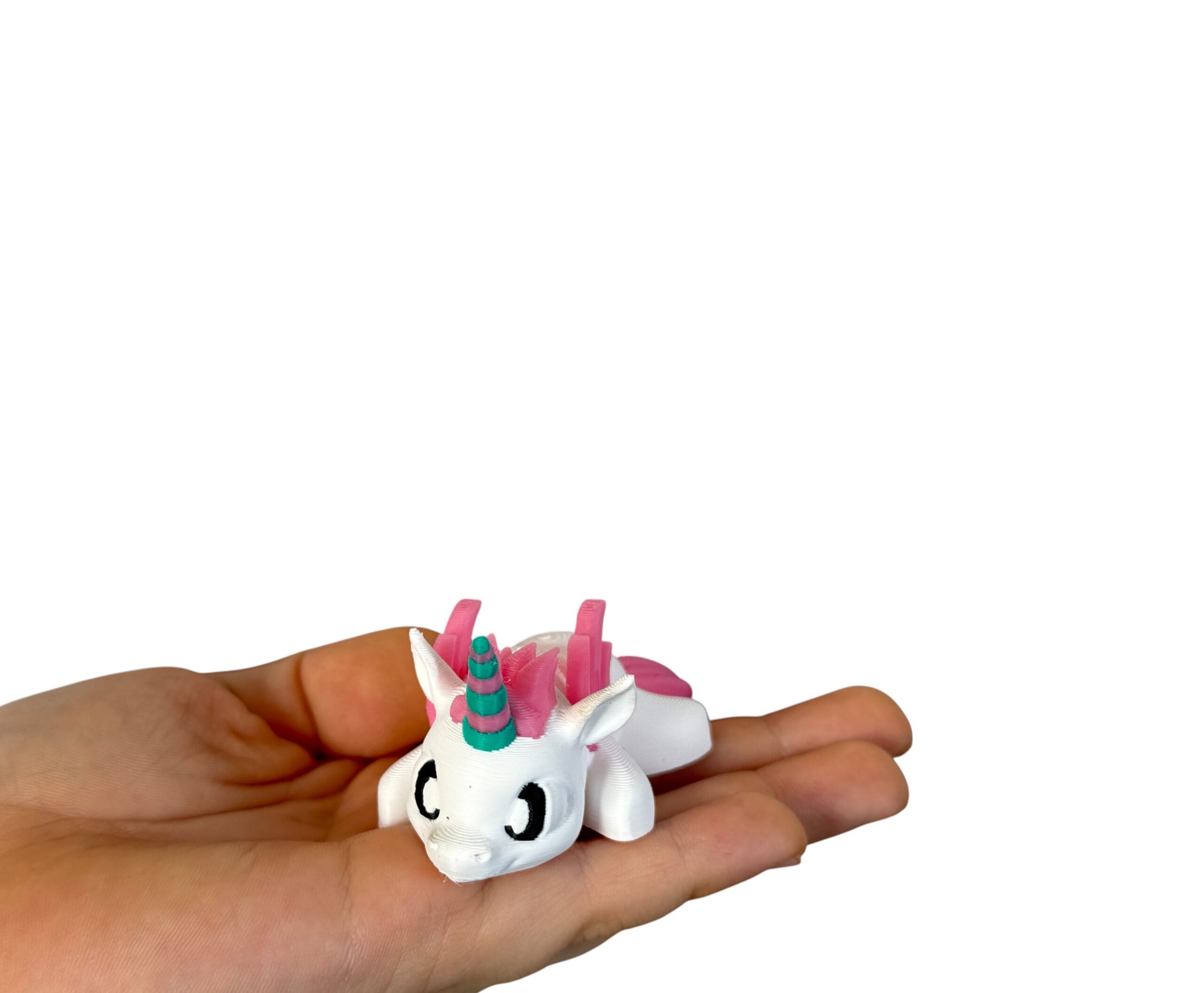 Jednorożec Mini 3D – bajkowa figurka | ruchoma | przegubowa konstrukcja - obrazek 3