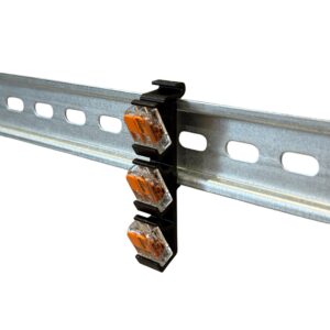 WAGO 221-412 adapter montażowy na szynę DIN 35 mm, 3 złączki