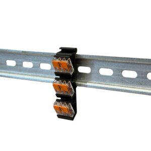 WAGO 221-413 adapter montażowy na szynę DIN 35 mm, 3 złączki