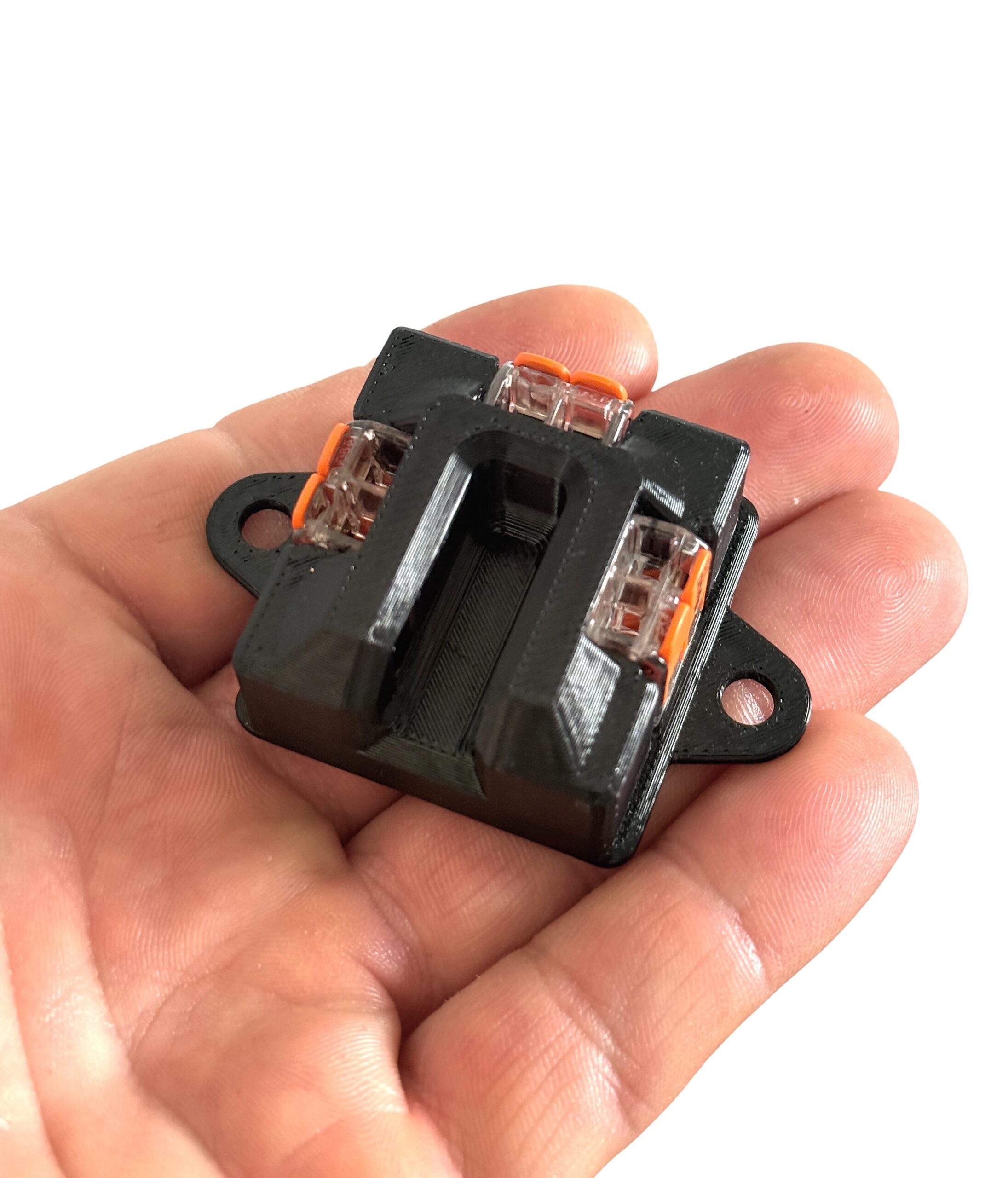 Blok rozdzielczy do kostek WAGO 221-412 – solidny uchwyt 3-sekcyjny - obrazek 3