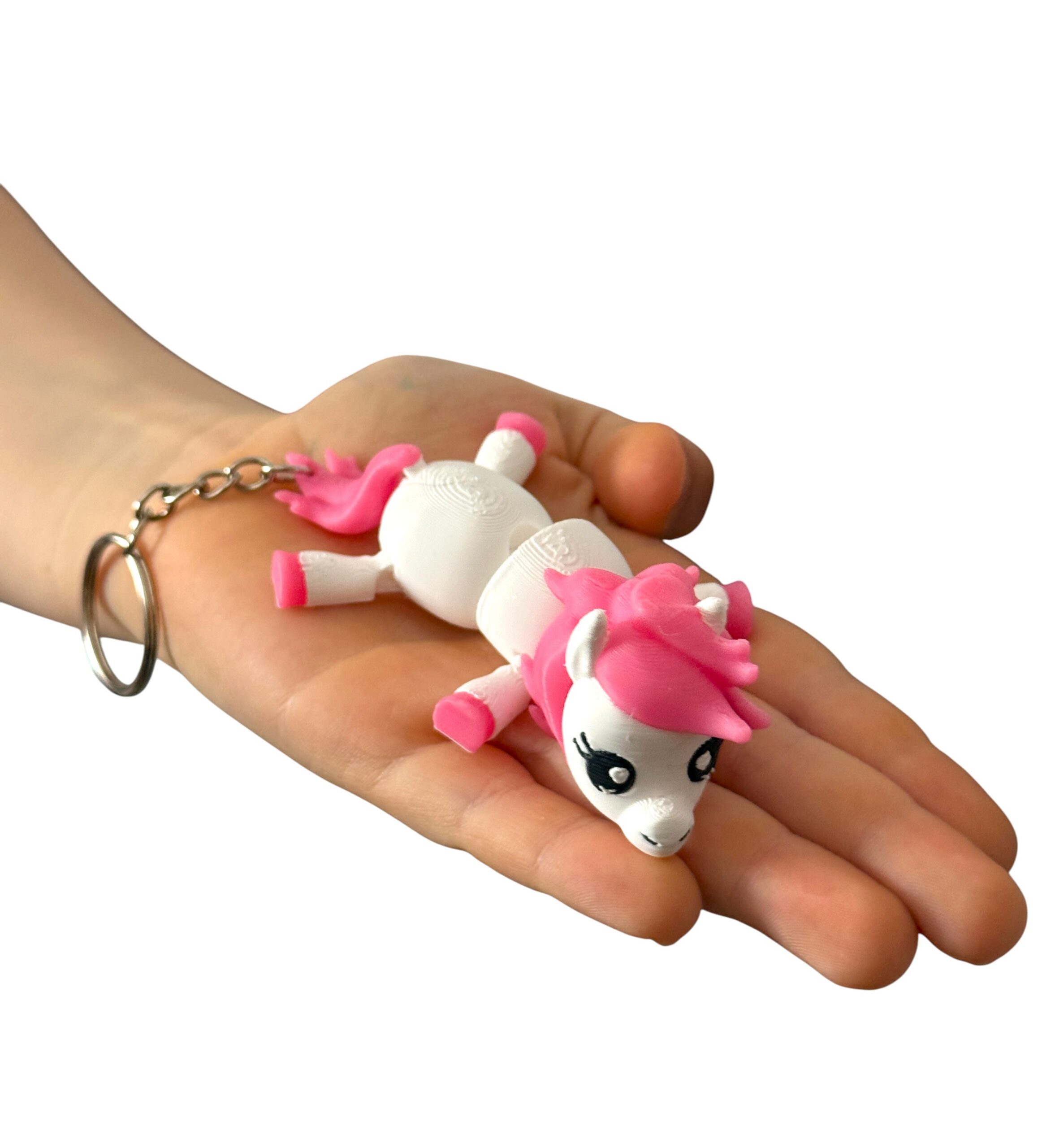 Konik, Kucyk Pony 3D – brelok, słodka mini figurka, zabawka, prezent - obrazek 15