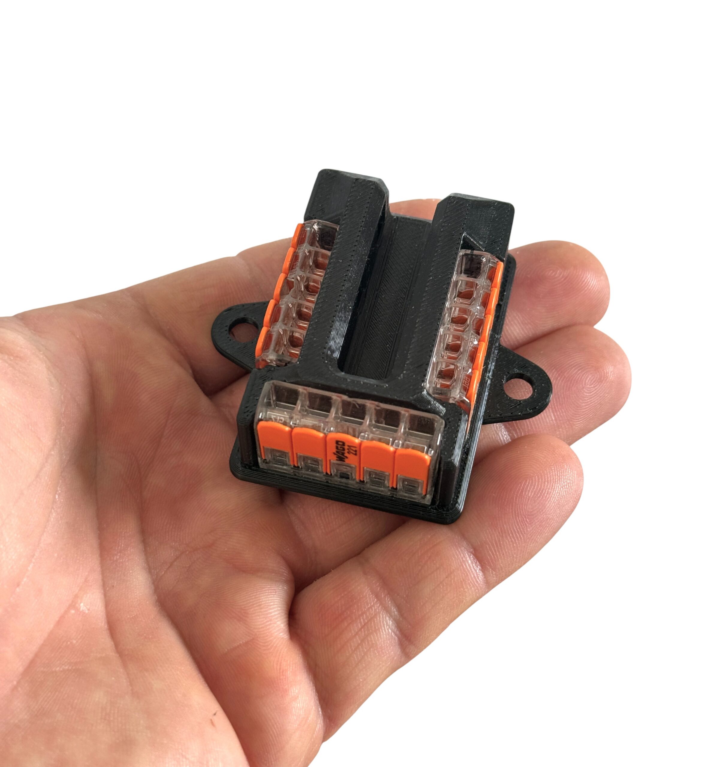 Blok rozdzielczy do kostek WAGO 221-415 – solidny uchwyt 3-sekcyjny - obrazek 10