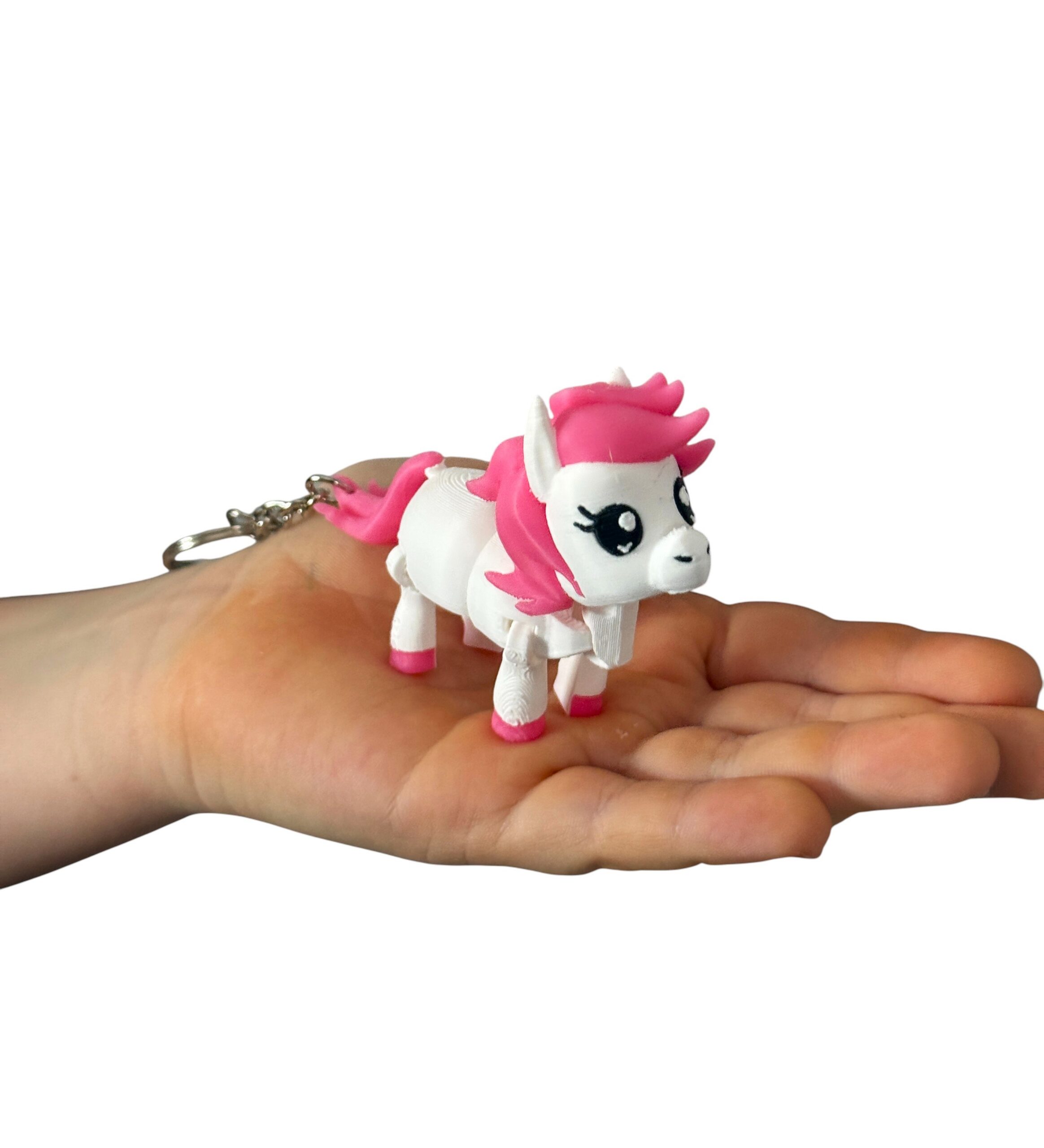 Konik, Kucyk Pony 3D – brelok, słodka mini figurka, zabawka, prezent