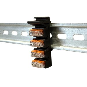WAGO 221-413 adapter montażowy na szynę DIN 35 mm, 4 złączki