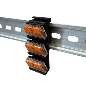 WAGO 221-415 adapter montażowy na szynę DIN 35 mm, 3 złączki